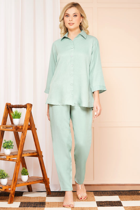 Mint Green Muse Co-ord Set