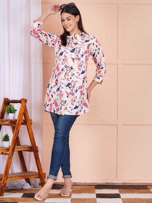 Candy Blush Short Kurti