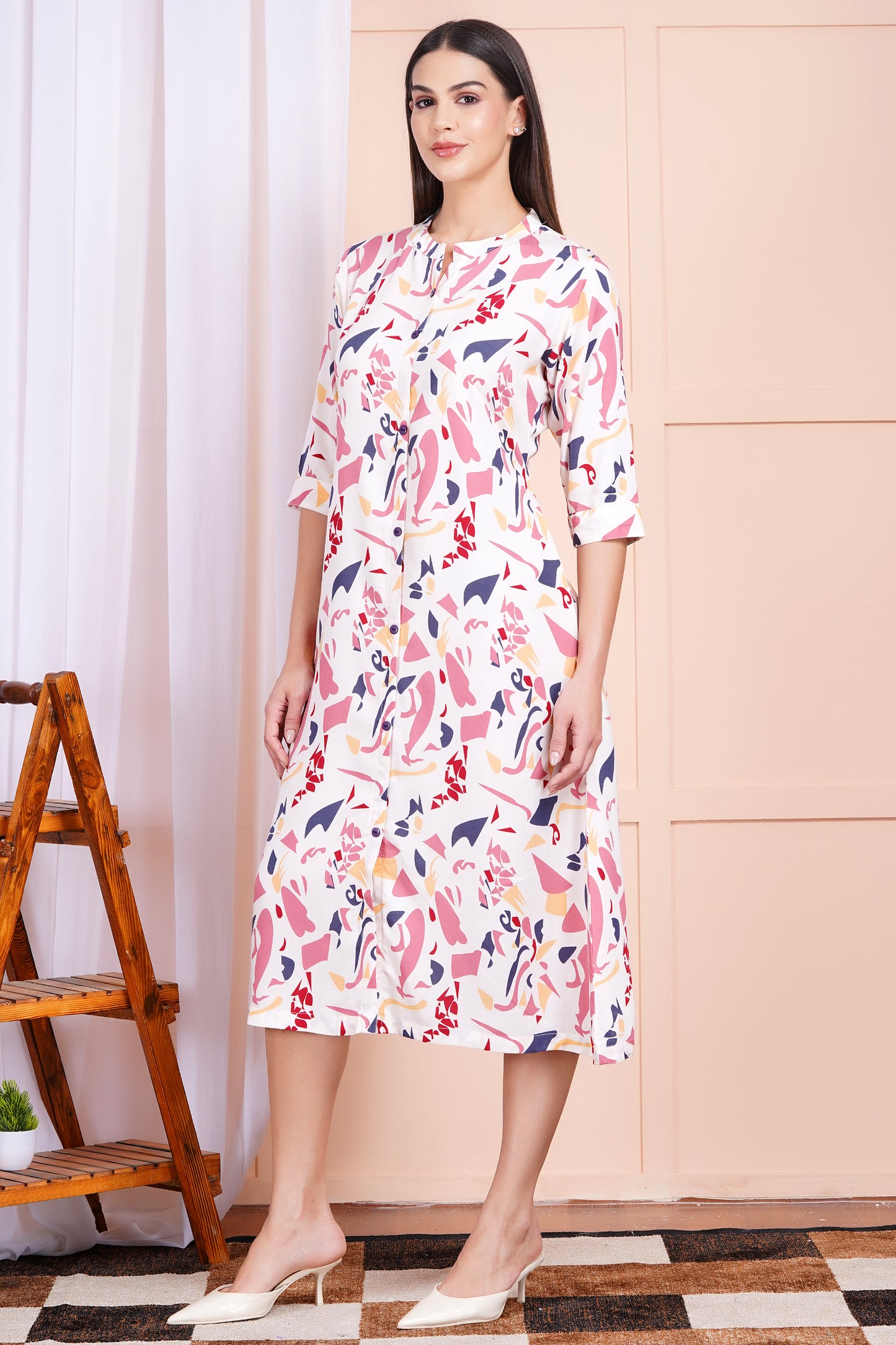 Candy Blush A-Line Dress