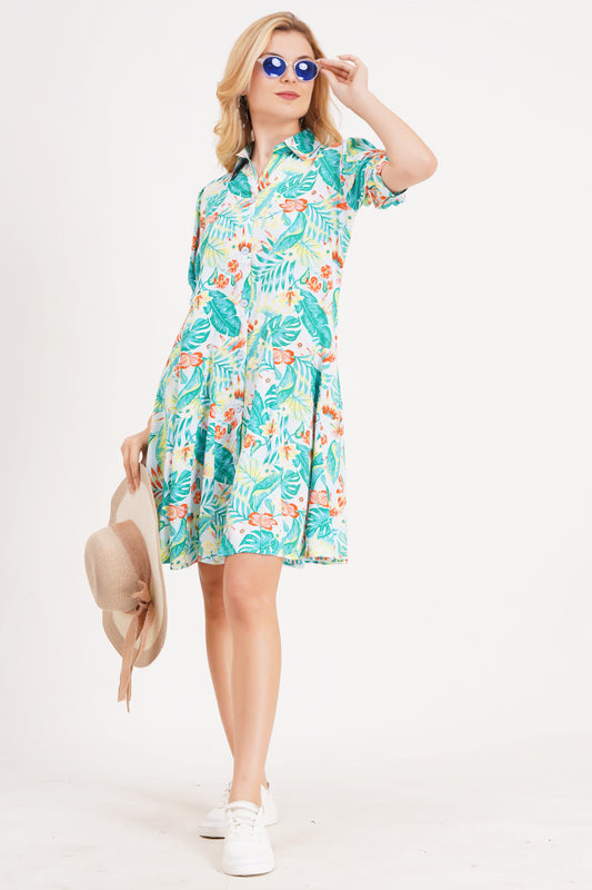 Garden Luxe Dress Short Dress