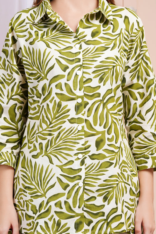 Botanic Bliss Green Co-ord Set