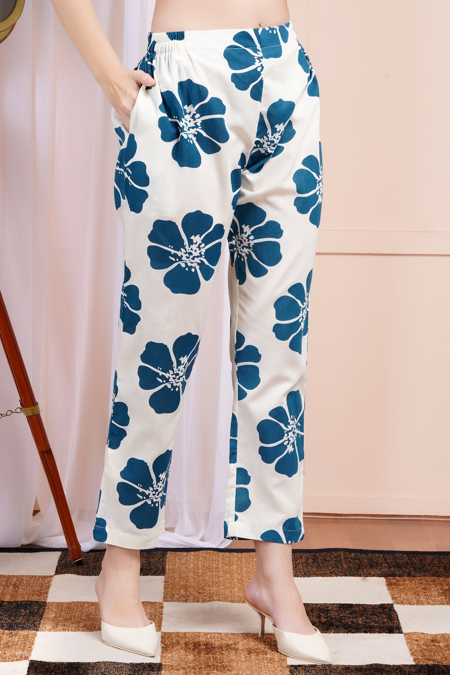 Indigo Blossom Co-ord Set