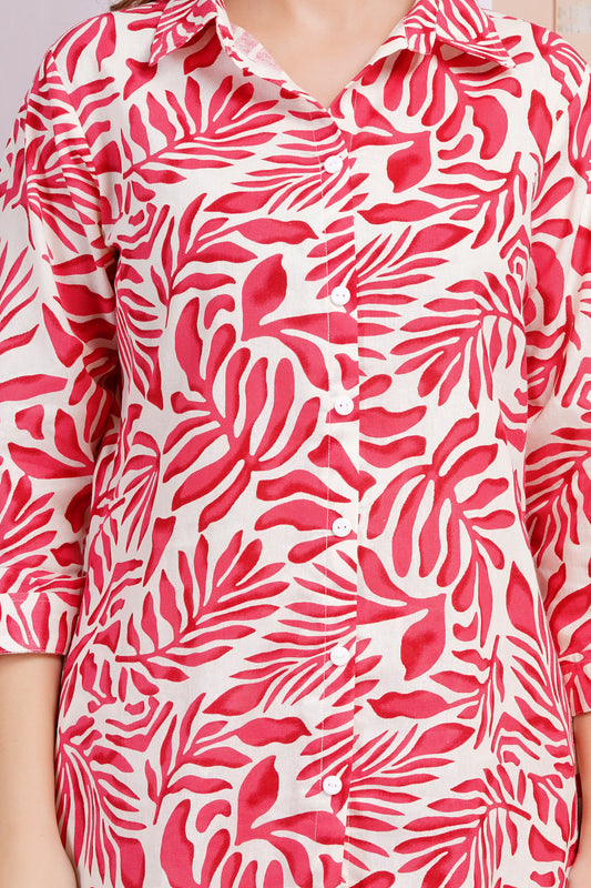 Botanic Bliss Pink Co-ord Set