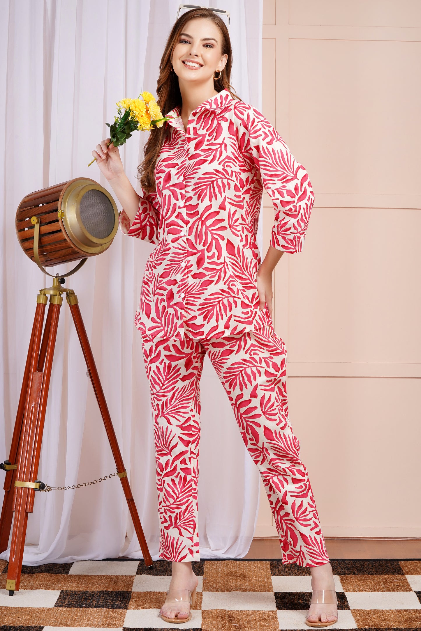 Botanic Bliss Pink Co-ord Set