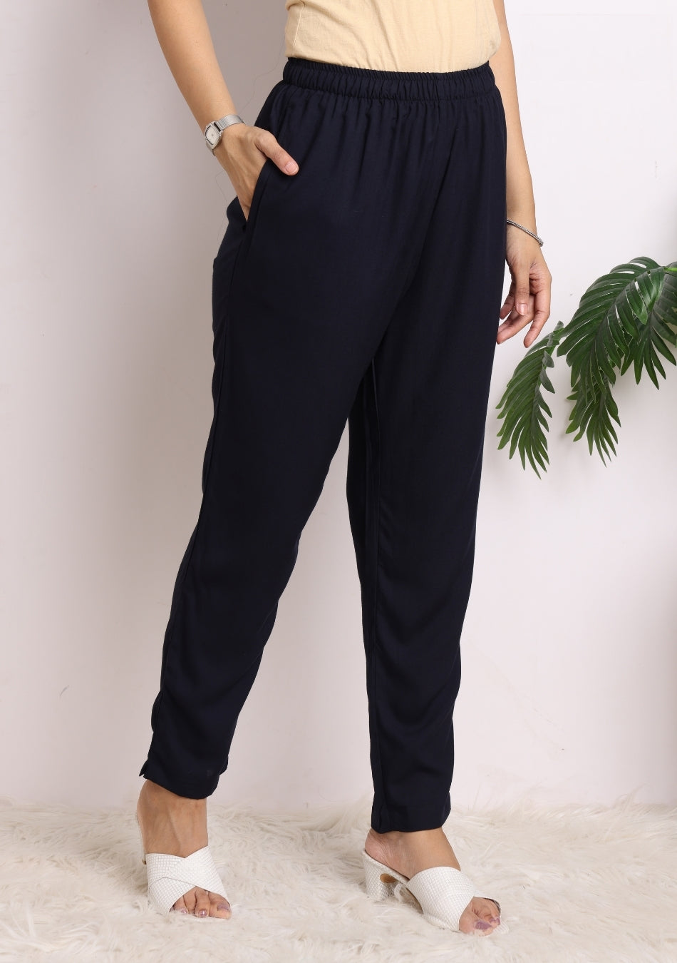 Black Blossom Ensemble Pant Set with Dupatta