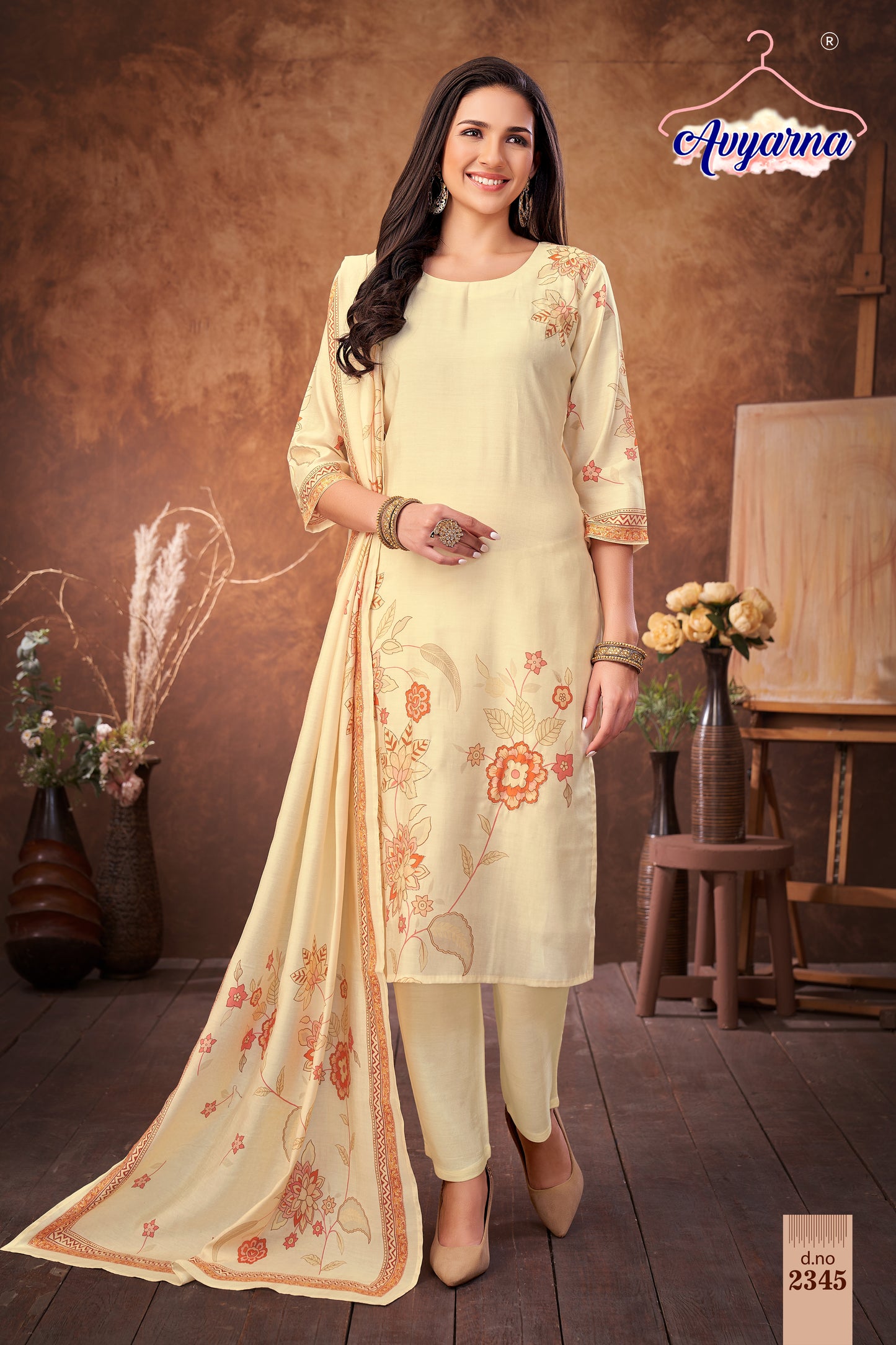 Sunshine Serenity Set with Dupatta