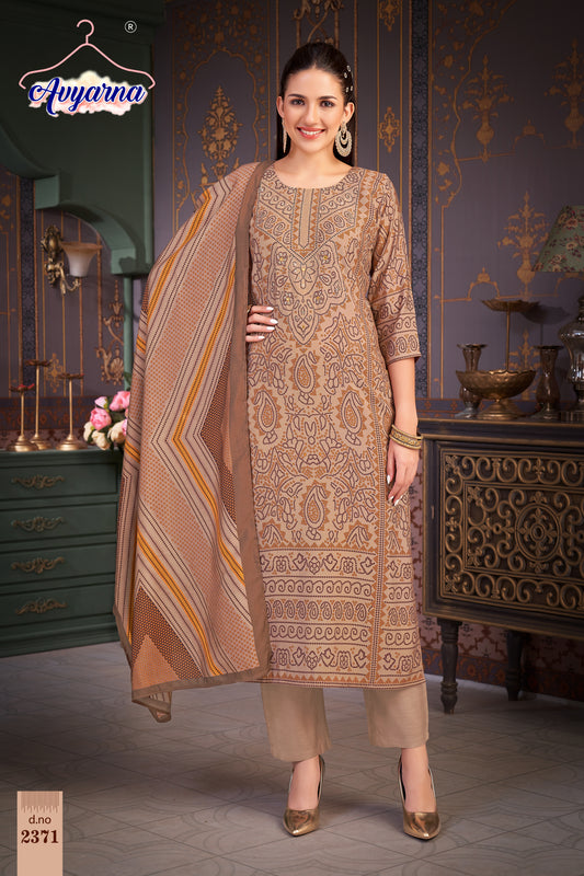 Elegant Bloom Kurta Set with Dupatta