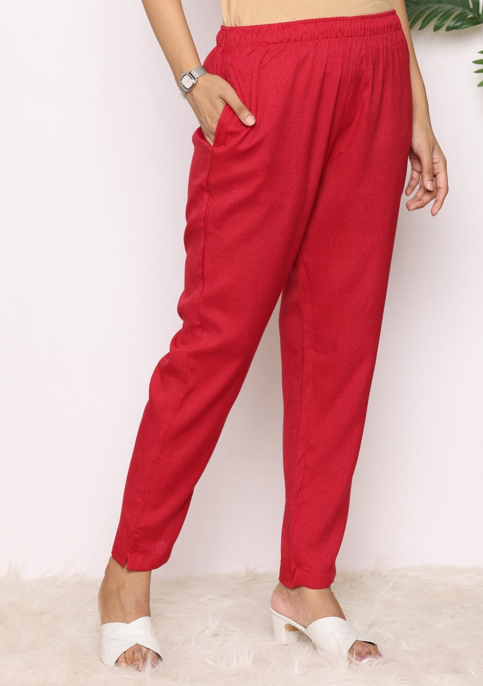 Gulnaar Grace Pant Set with Dupatta