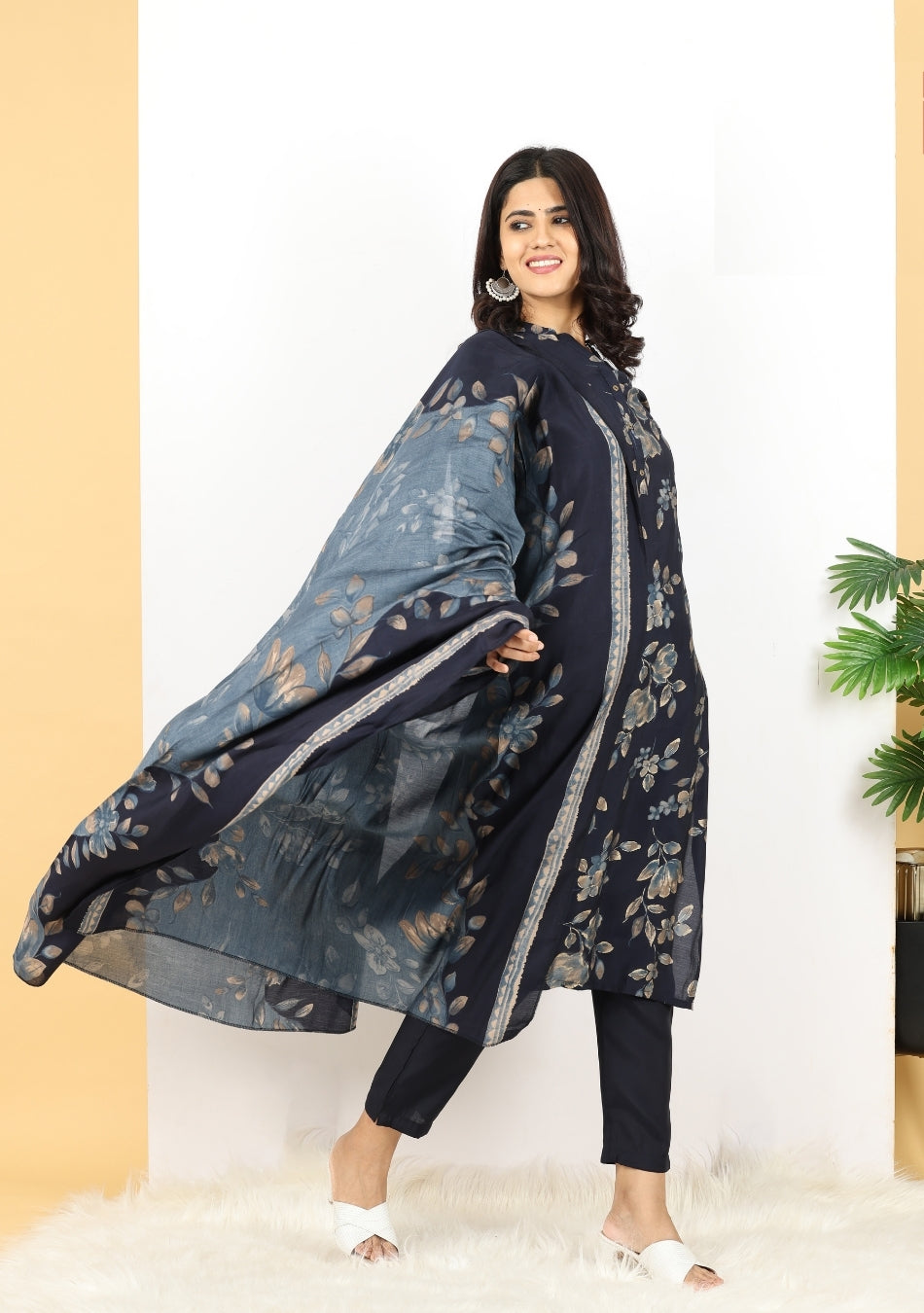 Noor-E-Night Pant Set with Dupatta