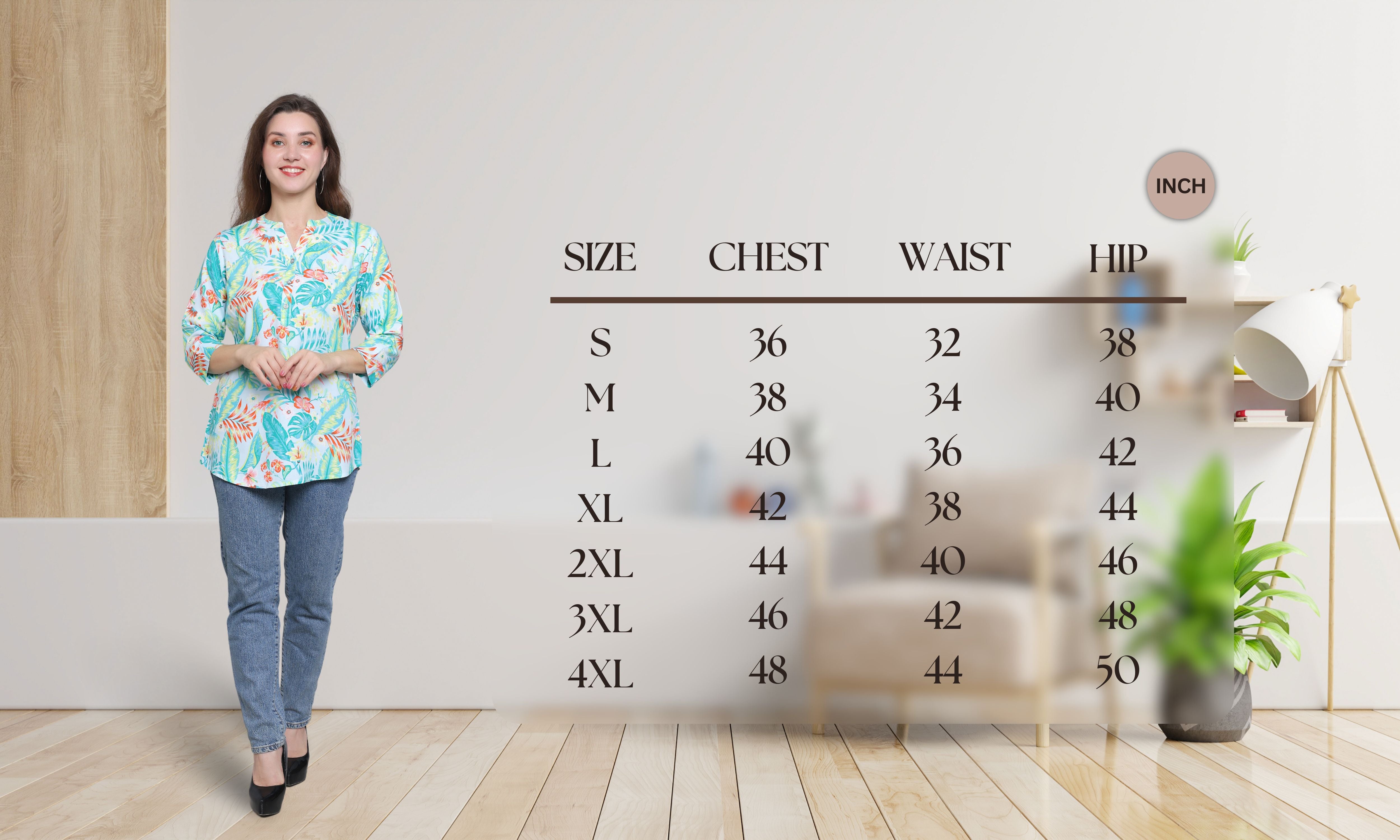 Abstract Line Print Shirt