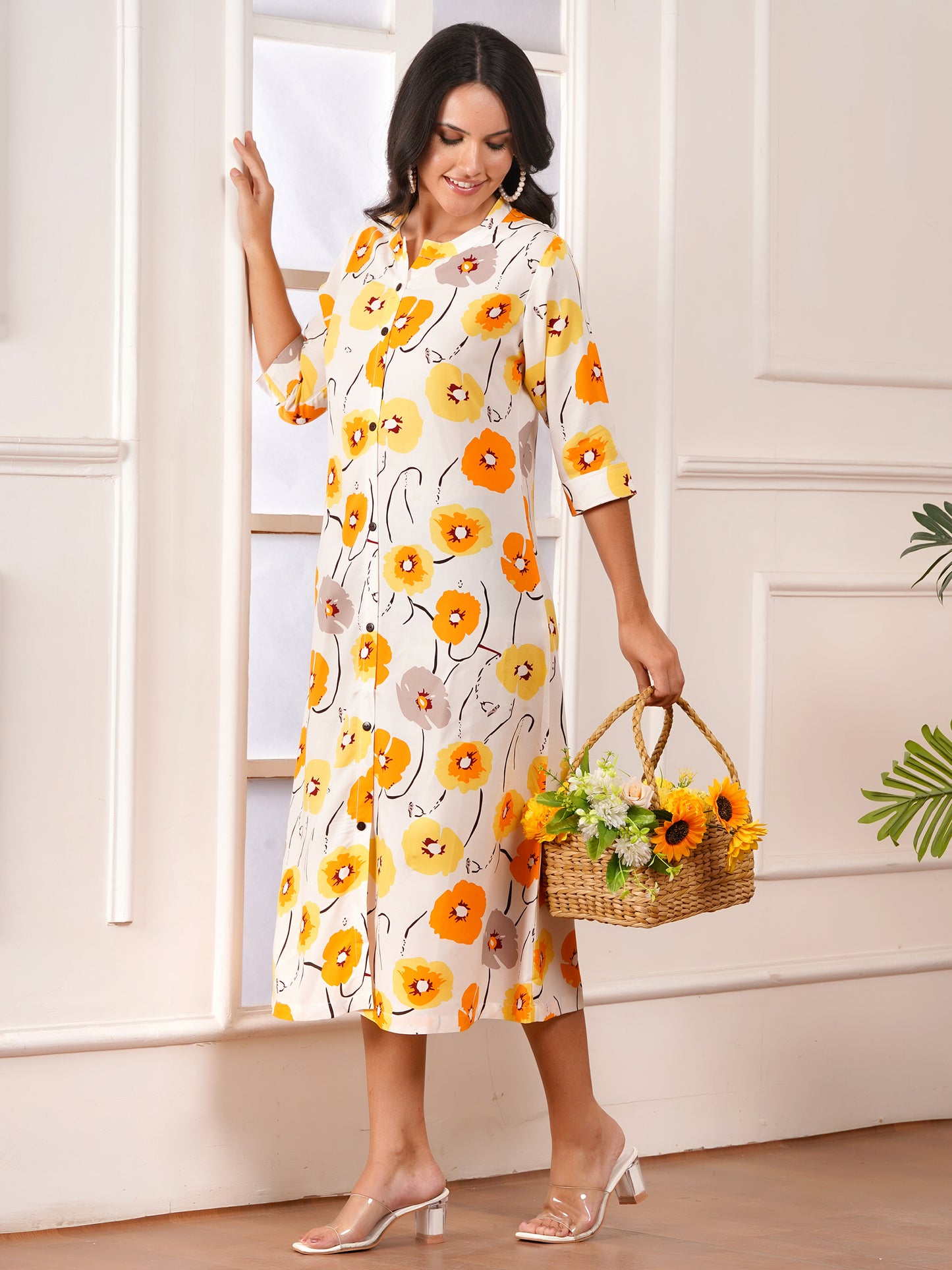 Sunblossom A-Line Dress