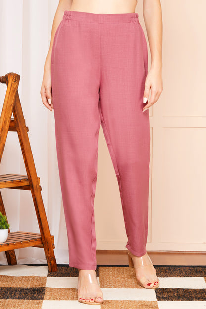 Blush in Style Rose Pink Co-ord Set