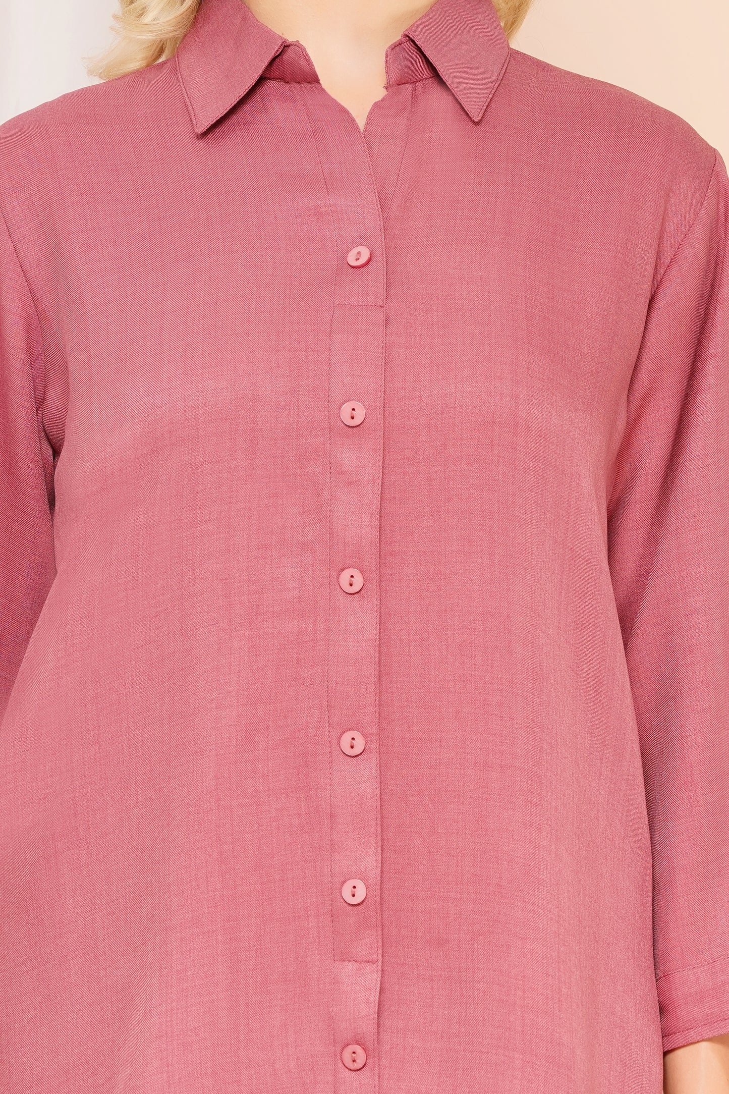 Blush in Style Rose Pink Co-ord Set