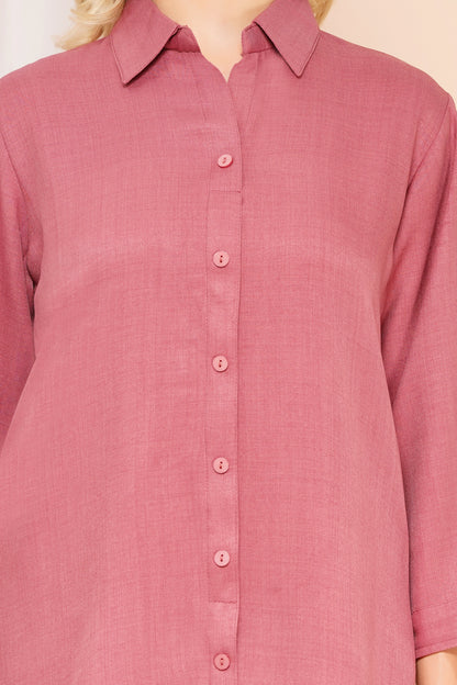 Blush in Style Rose Pink Co-ord Set
