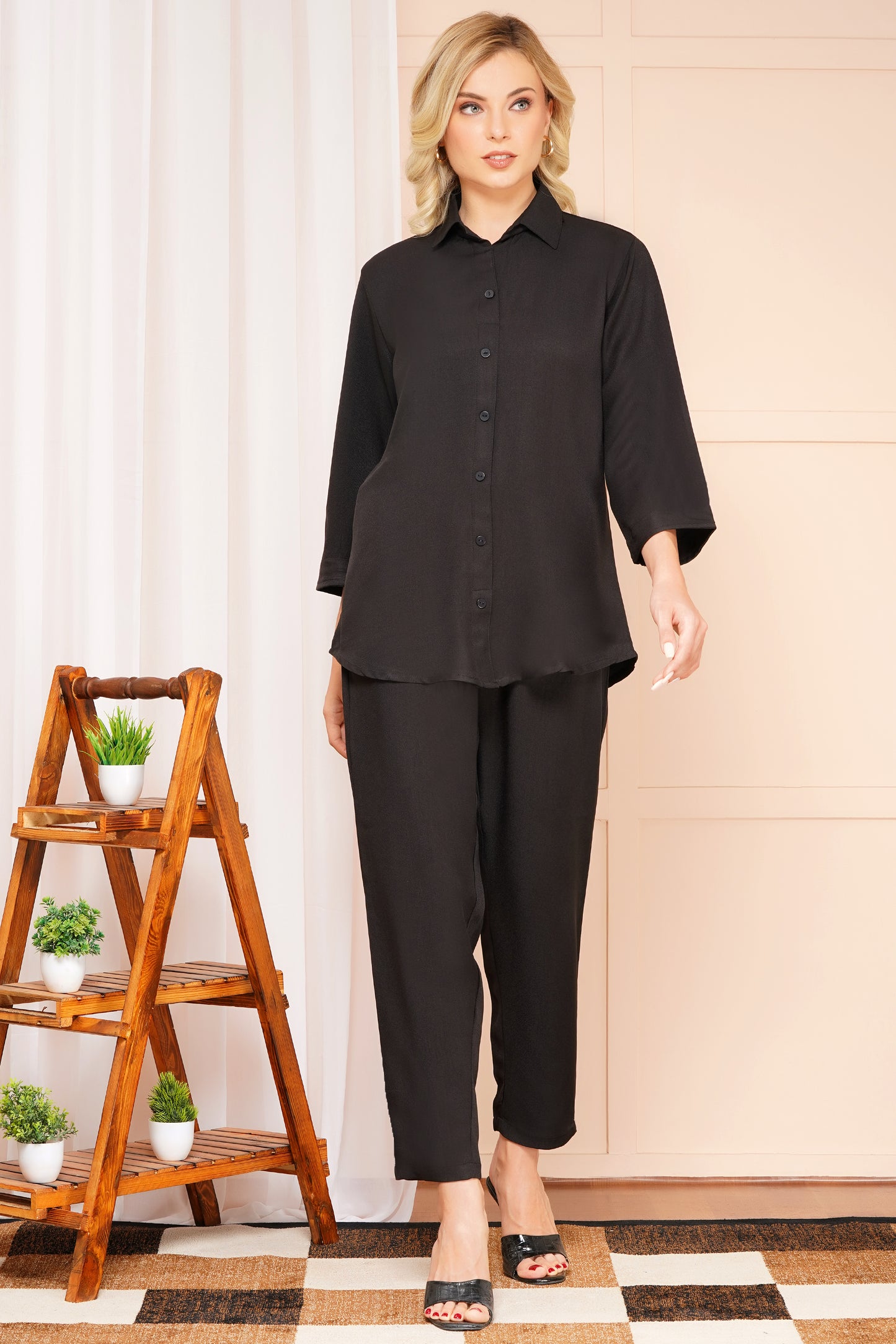 Midnight Black Co-ord Set