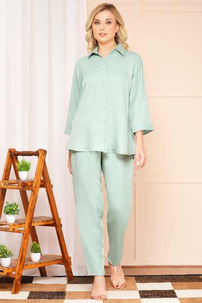 Mint Green Muse Co-ord Set