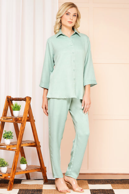 Mint Green Muse Co-ord Set