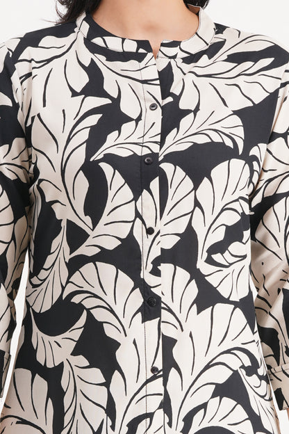 Enchanted Foliage Short Kurti