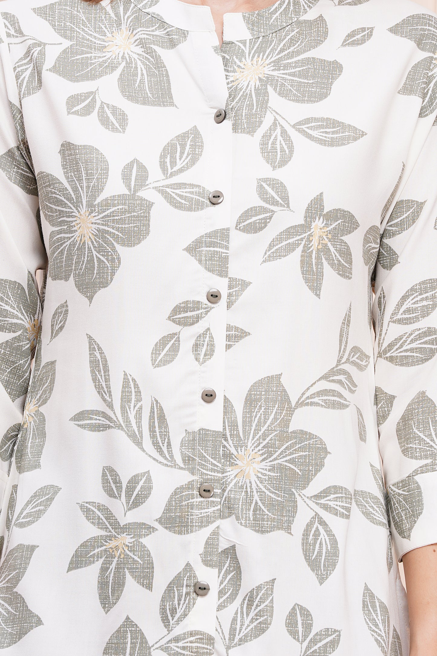 Serene Petals Short Kurti