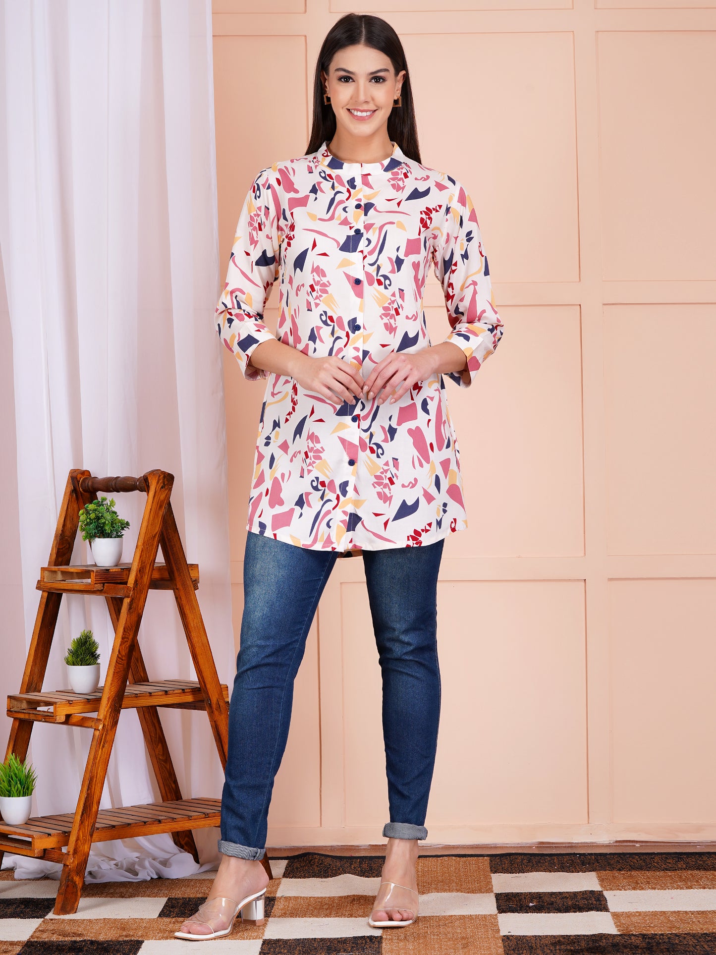 Candy Blush Short Kurti