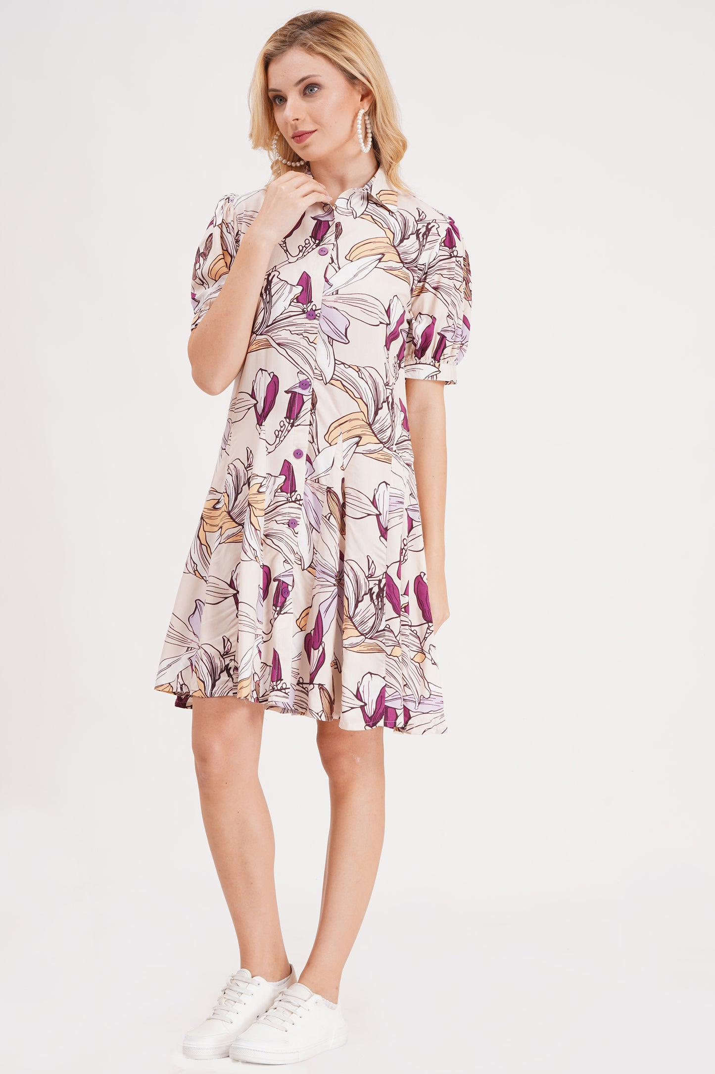 Mystic Vine Short Dress