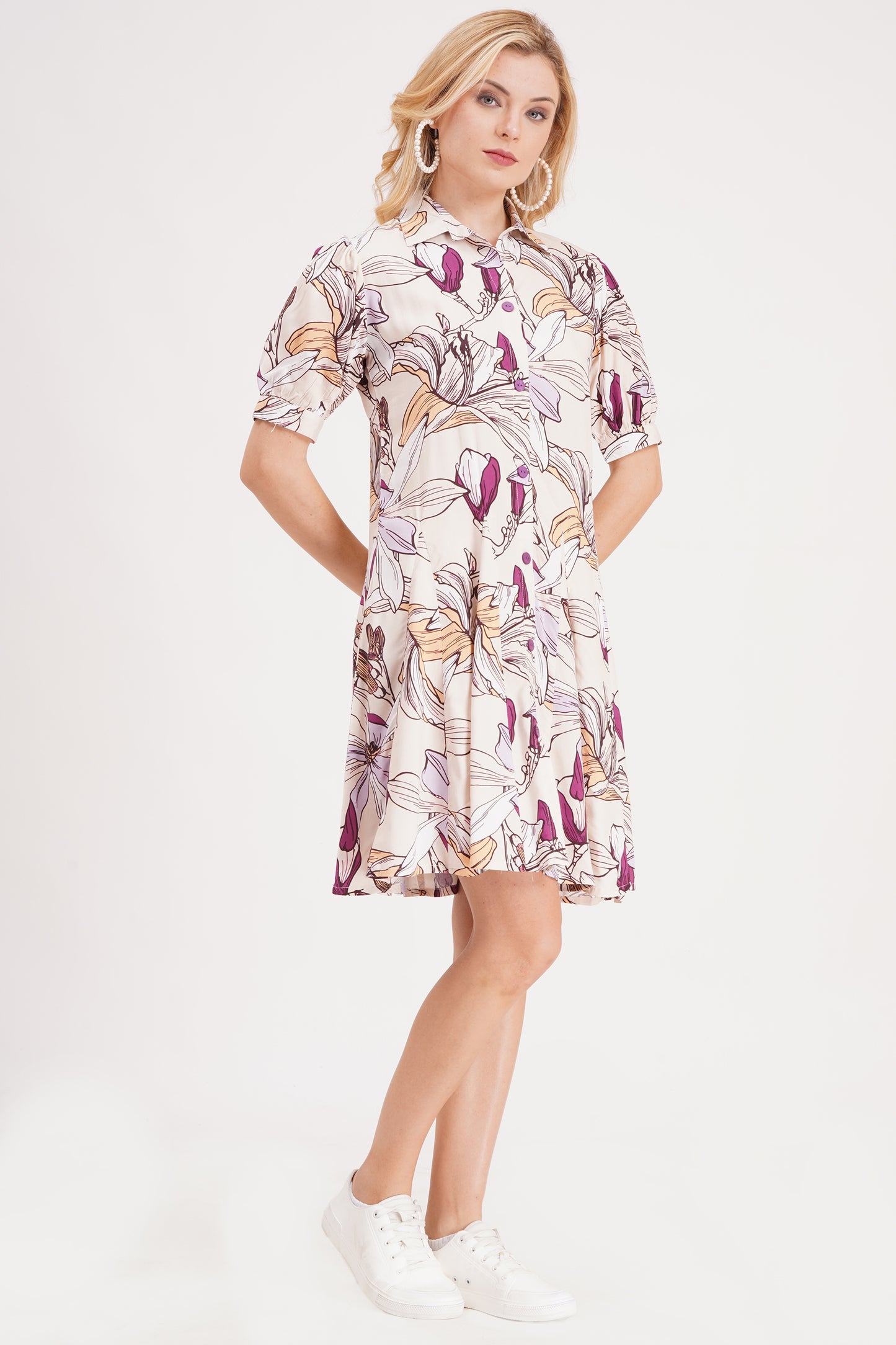 Mystic Vine Short Dress