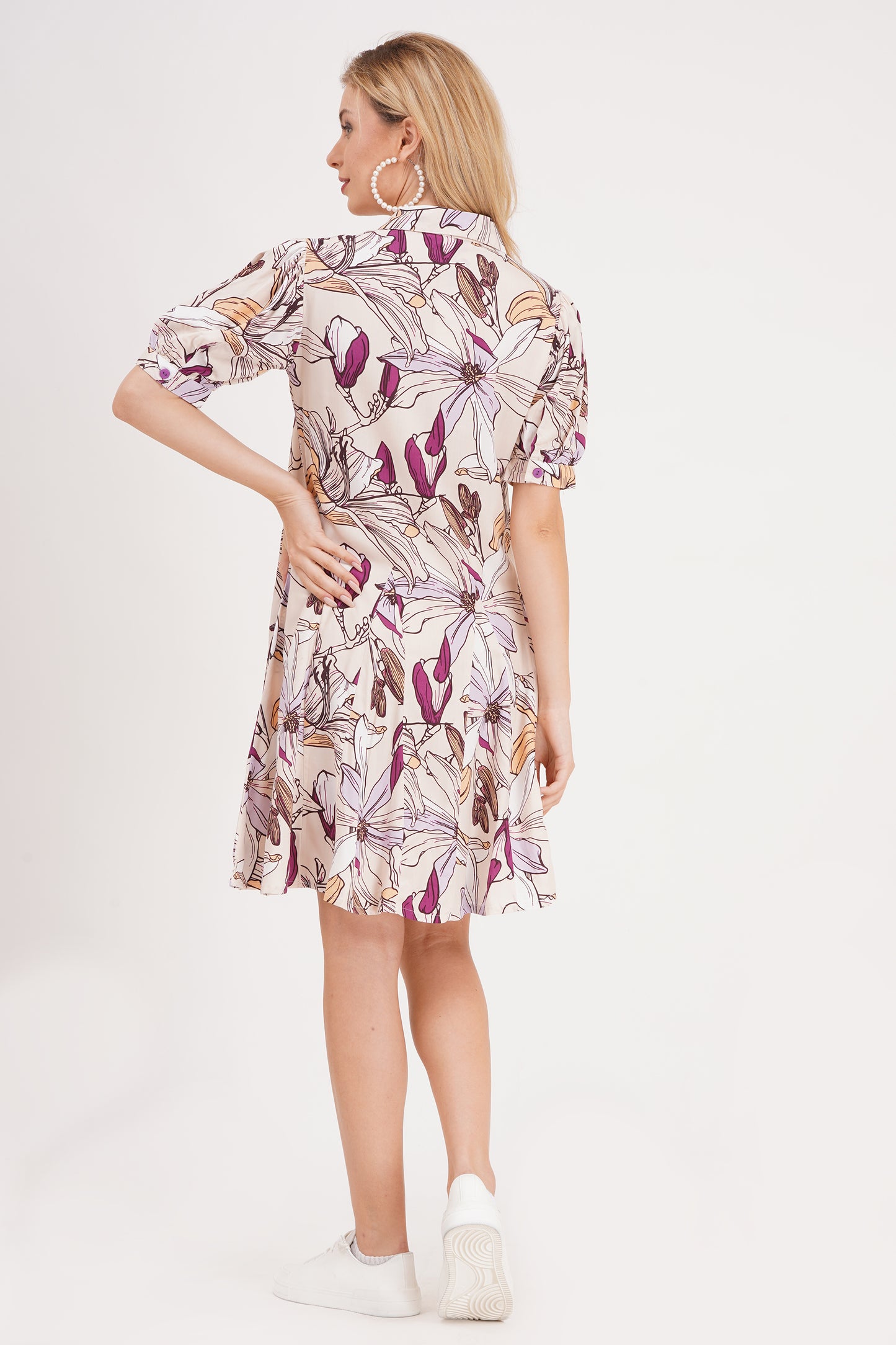 Mystic Vine Short Dress