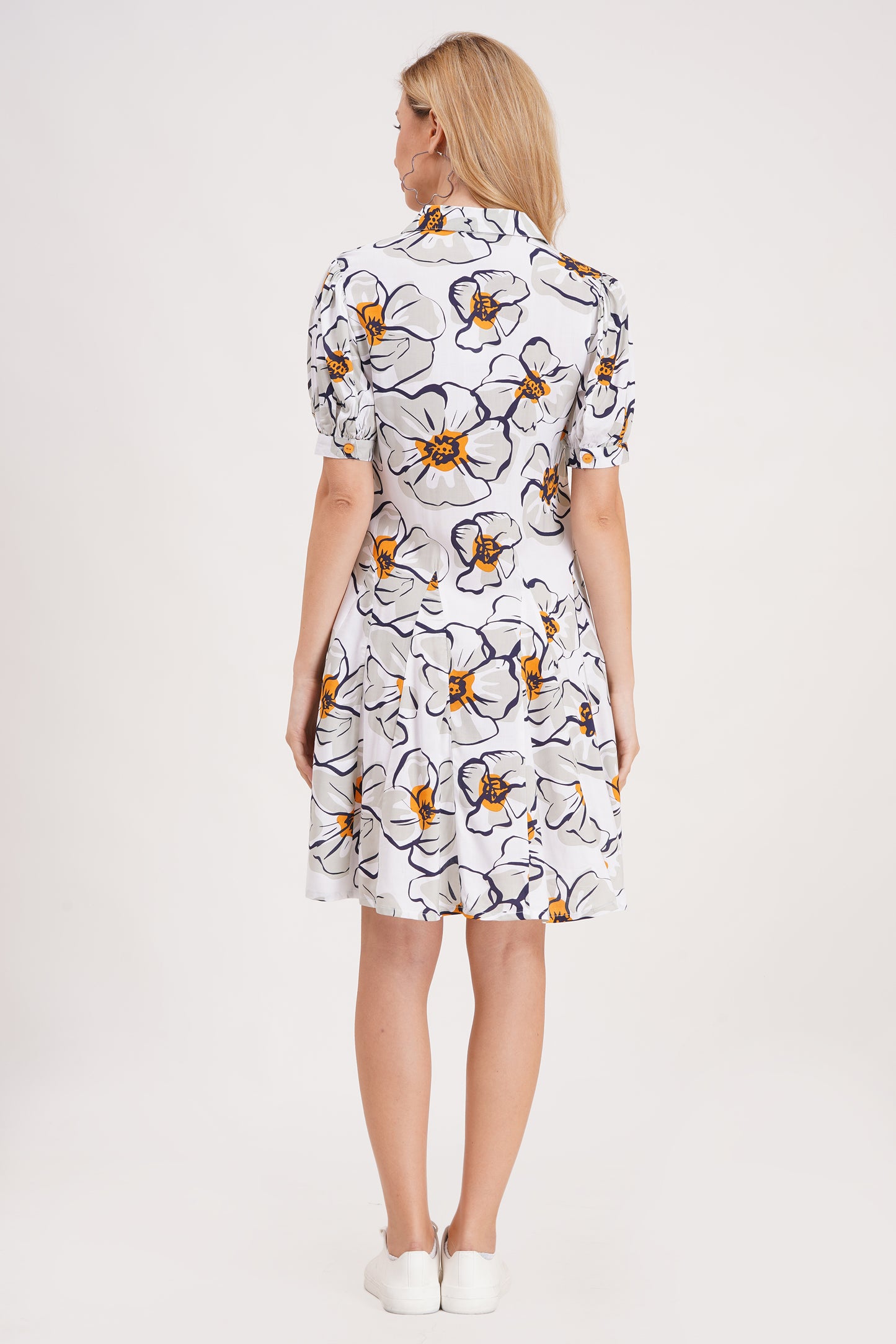 Ivory Garden Short Dress