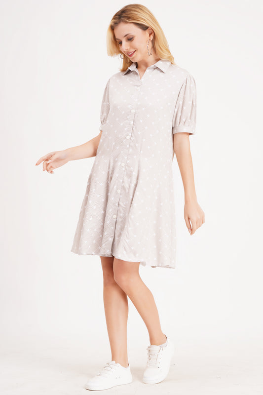 Geometric Short Dress