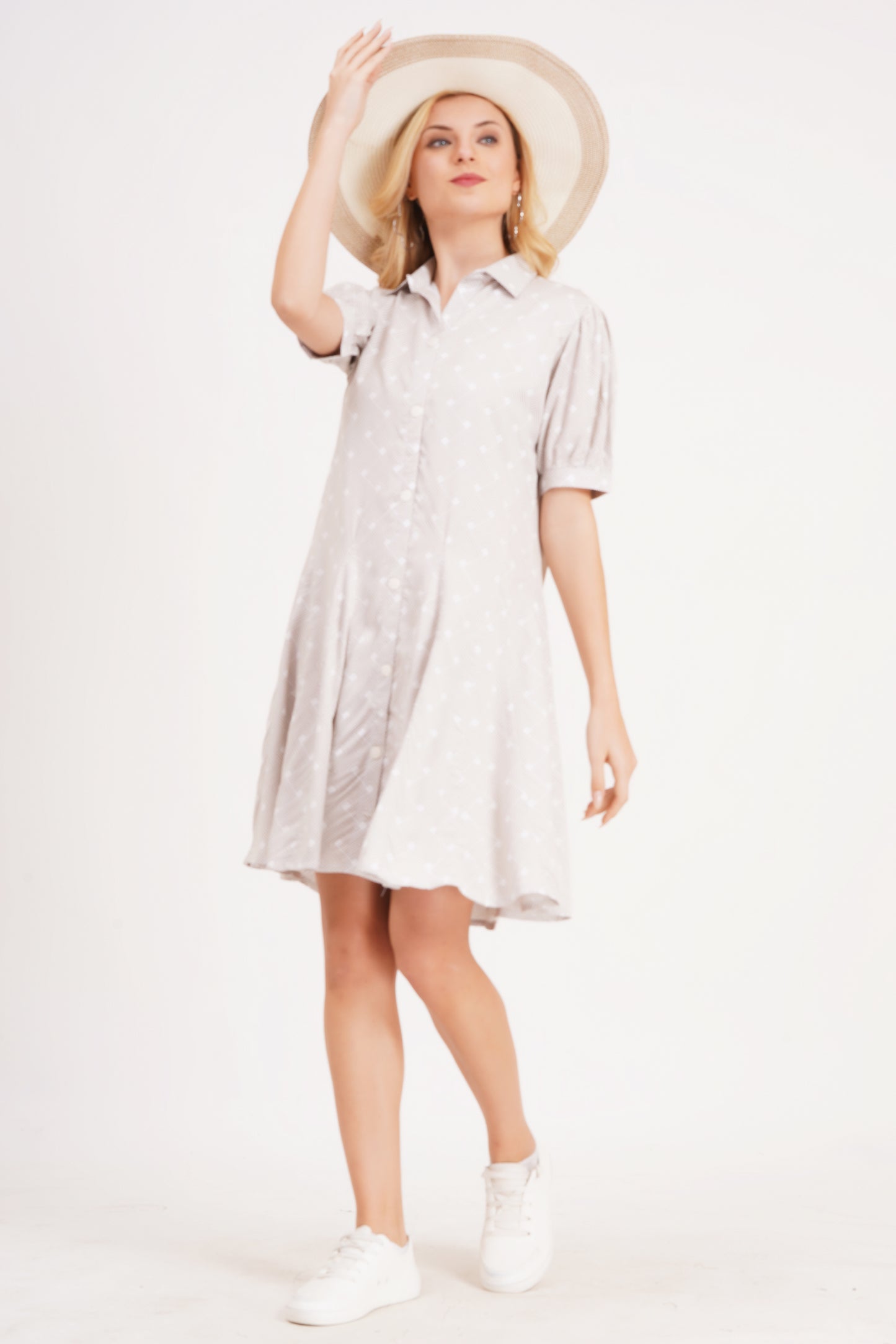 Geometric Short Dress
