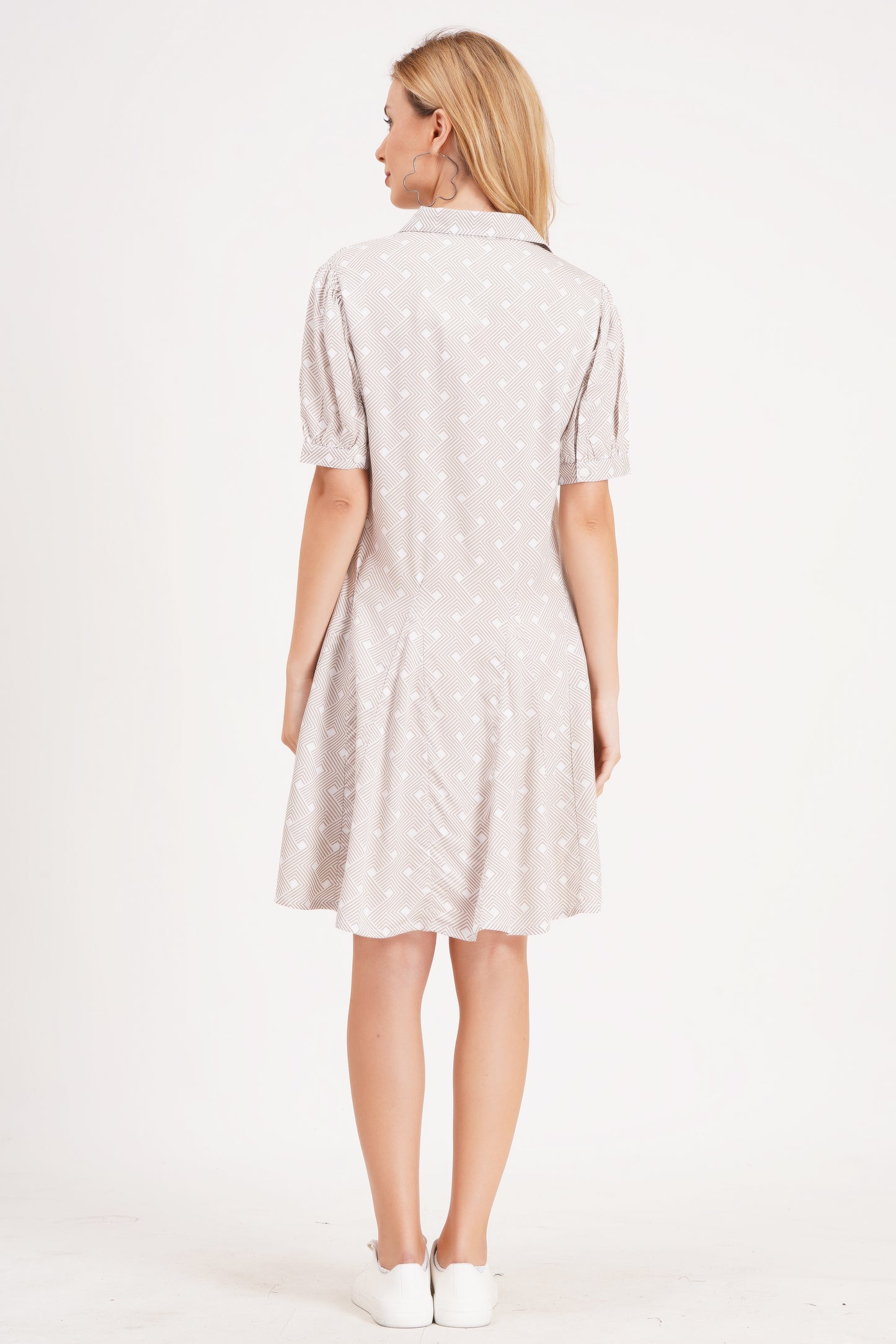 Geometric Short Dress