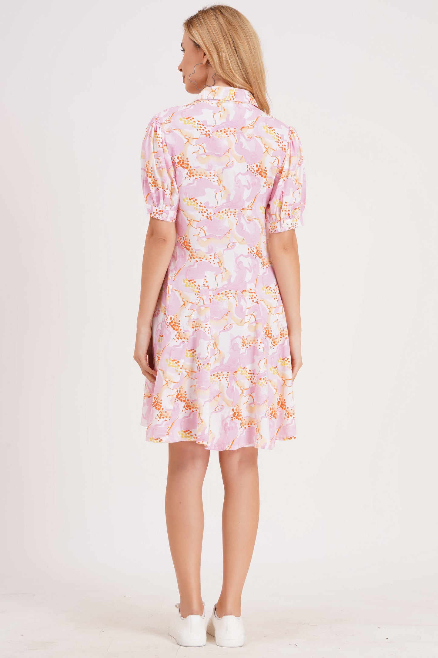 Floral Blossom  Short Dress