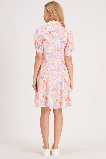 Floral Blossom  Short Dress
