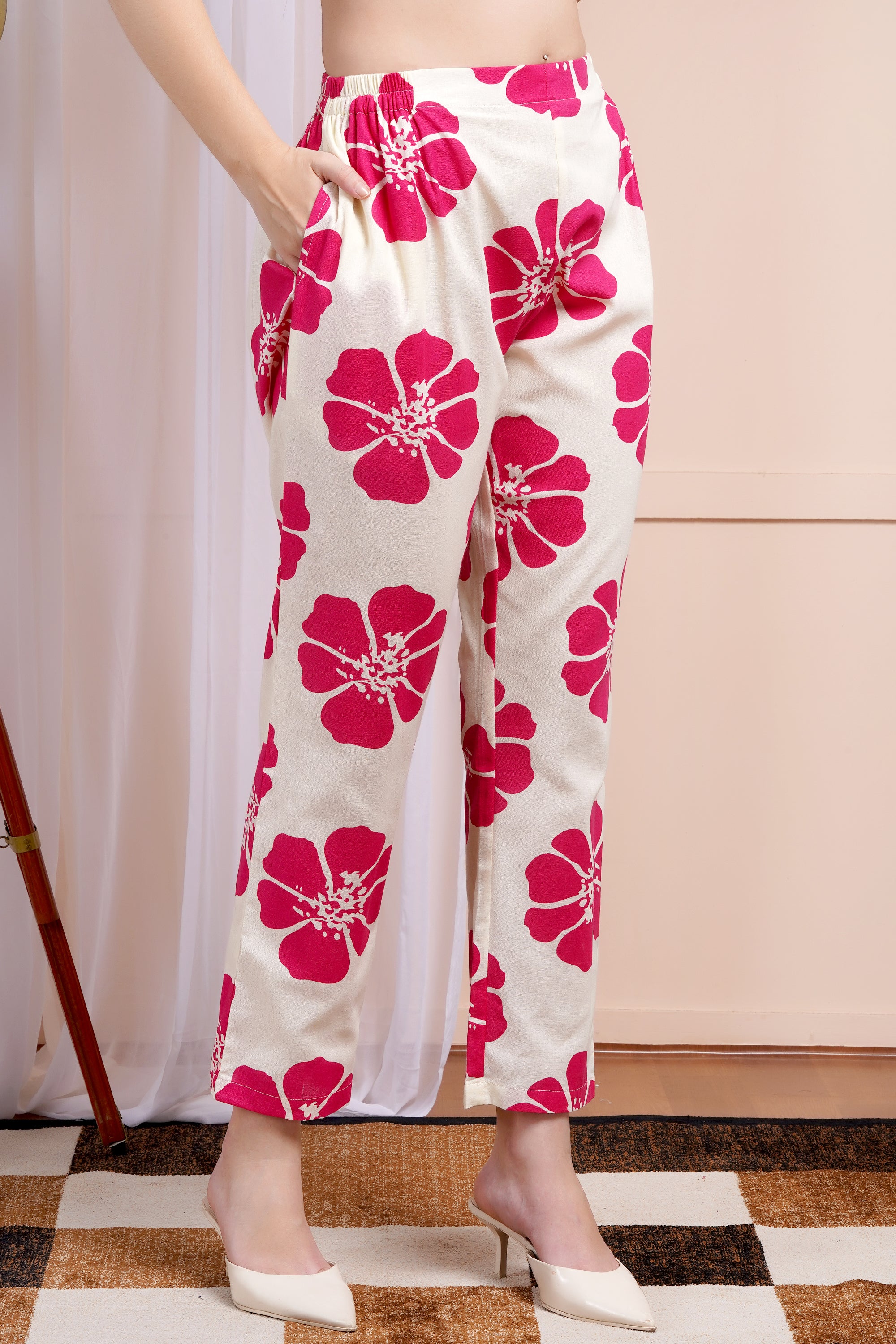Fuchsia Bloom Co-ord Set