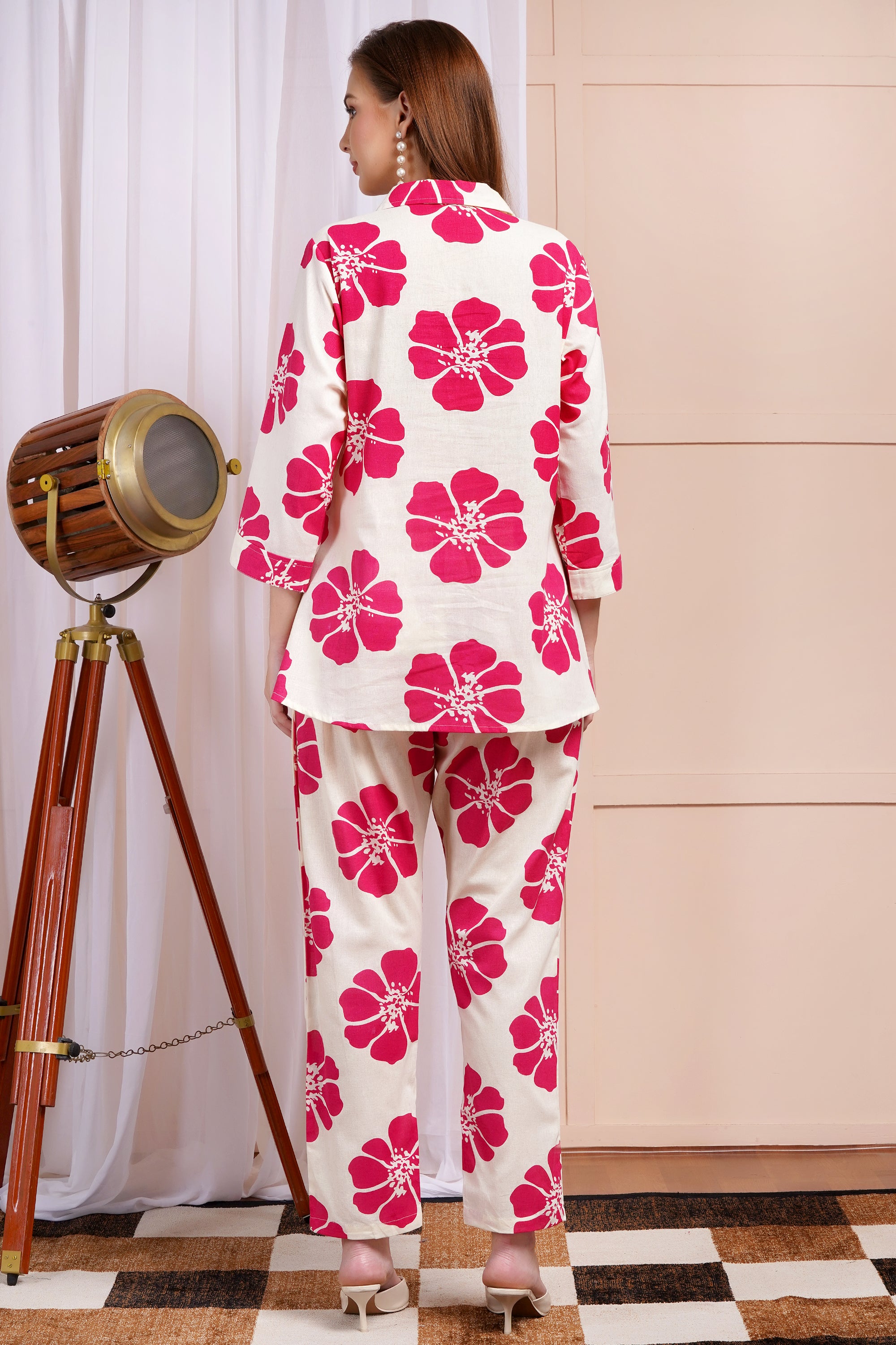 Fuchsia Bloom Co-ord Set