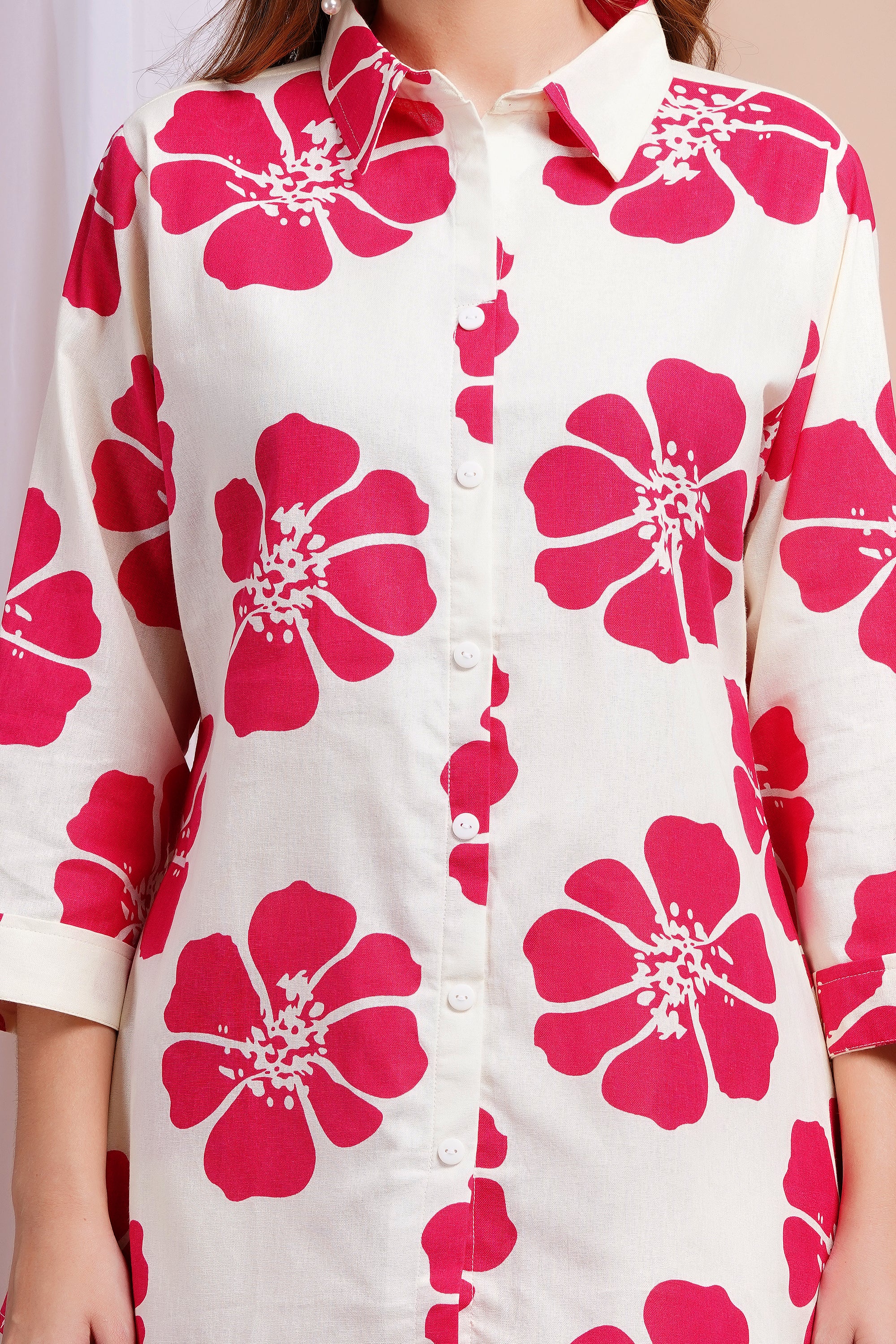 Fuchsia Bloom Co-ord Set
