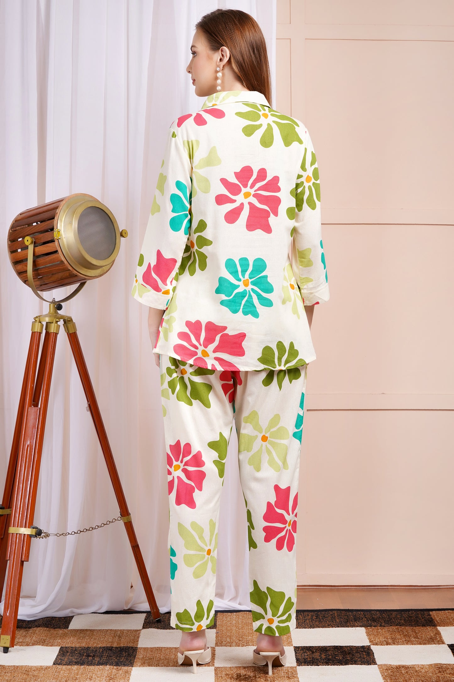 Bloom Burst Green Co-ord Set