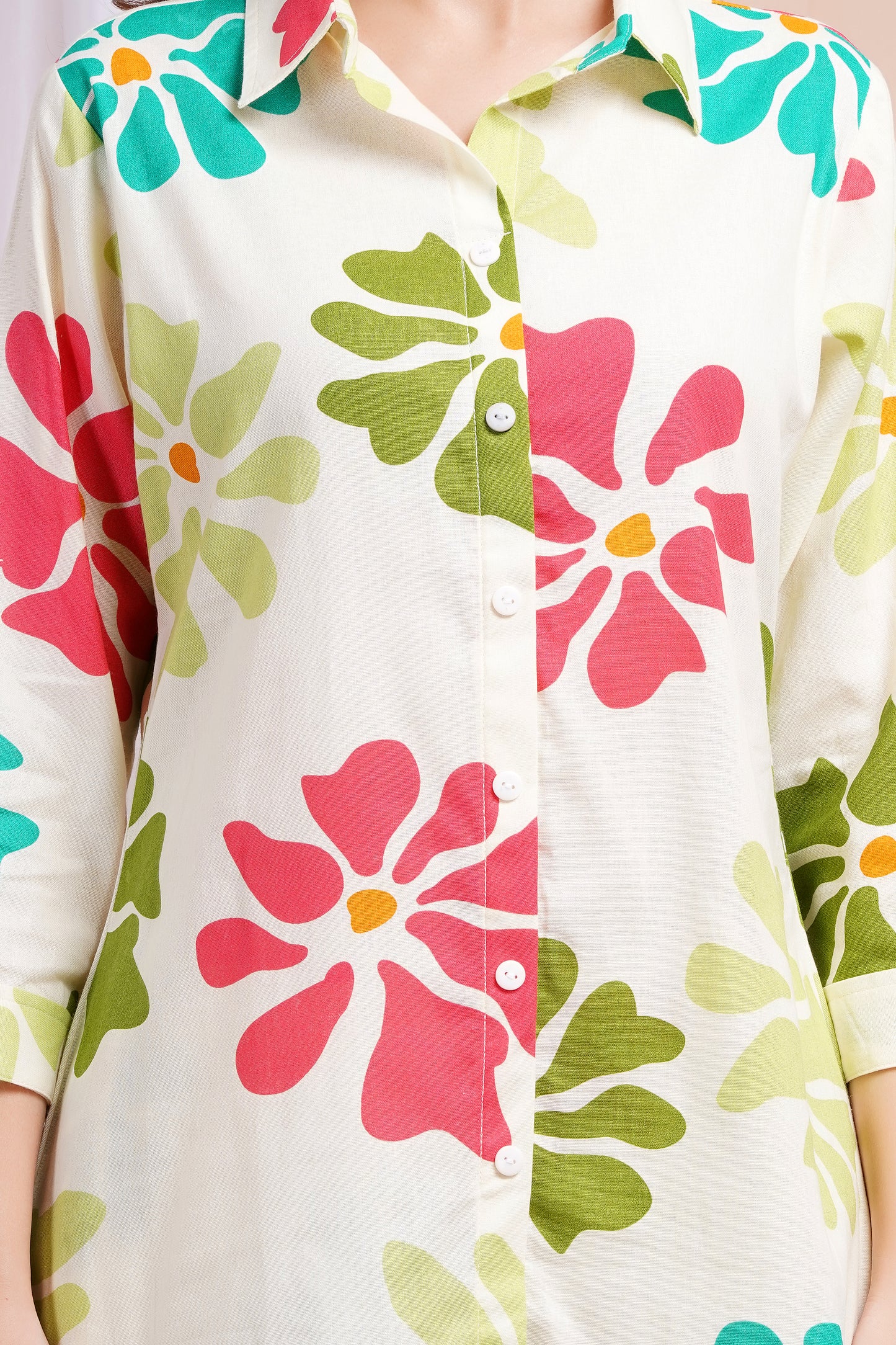 Bloom Burst Green Co-ord Set
