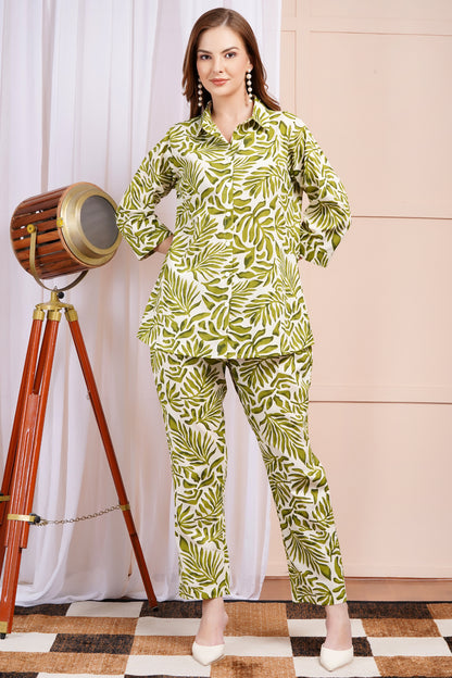 Botanic Bliss Green Co-ord Set