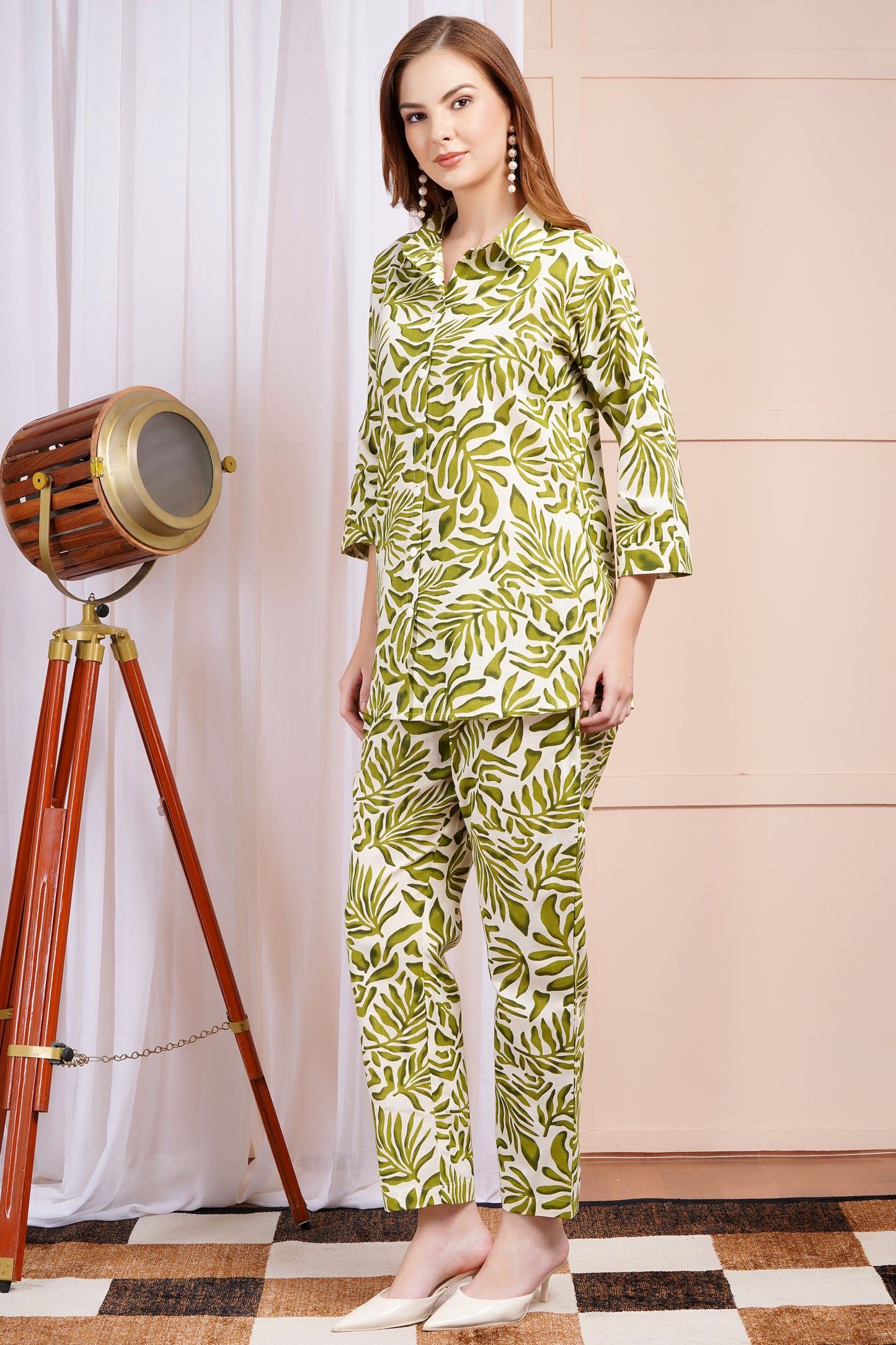 Botanic Bliss Green Co-ord Set