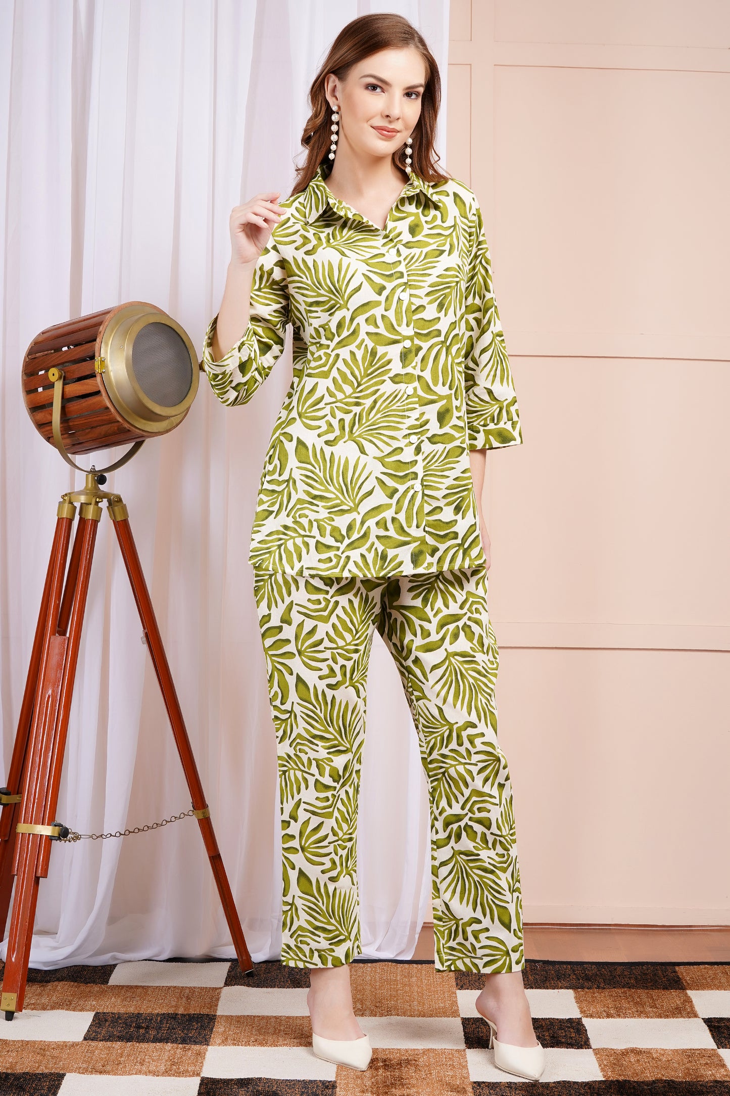Botanic Bliss Green Co-ord Set