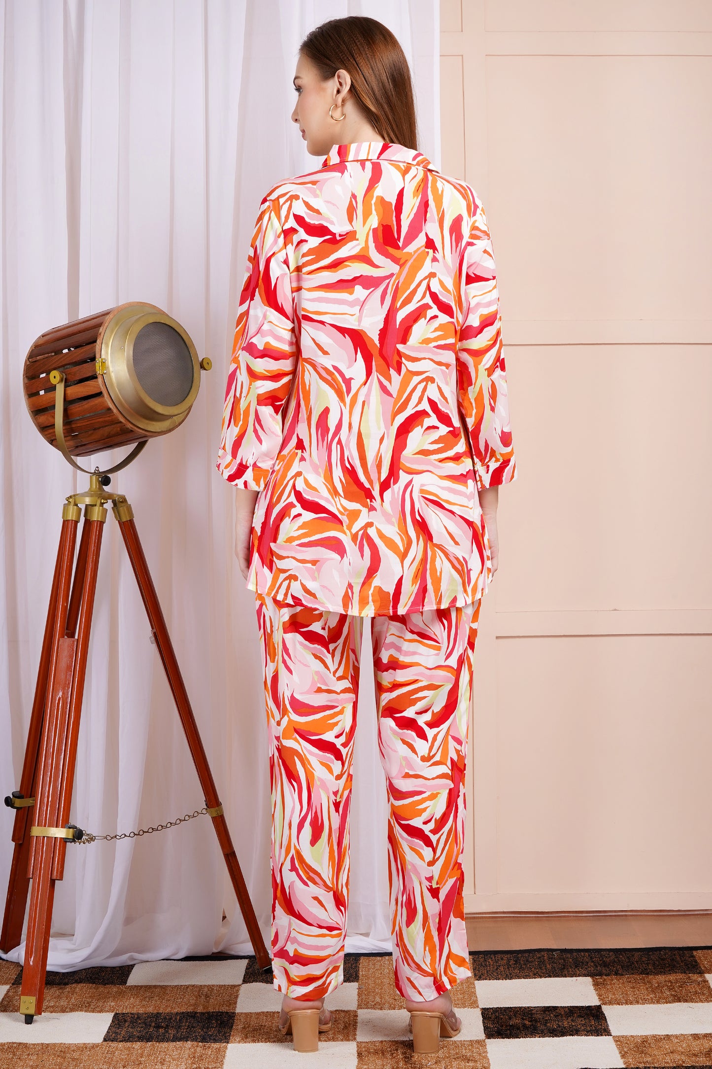 Tropical Blaze Co-ord Set