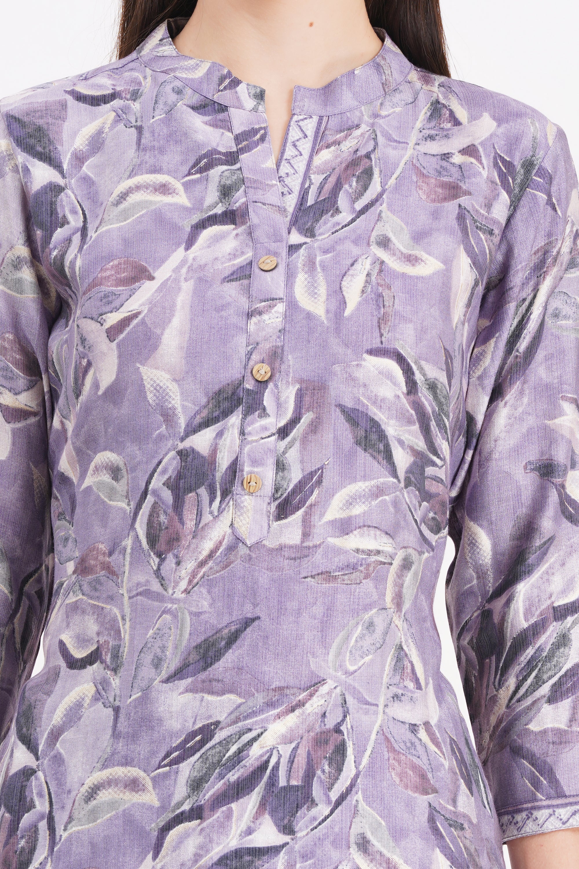Lavender Elegance Kurta Set with Dupatta