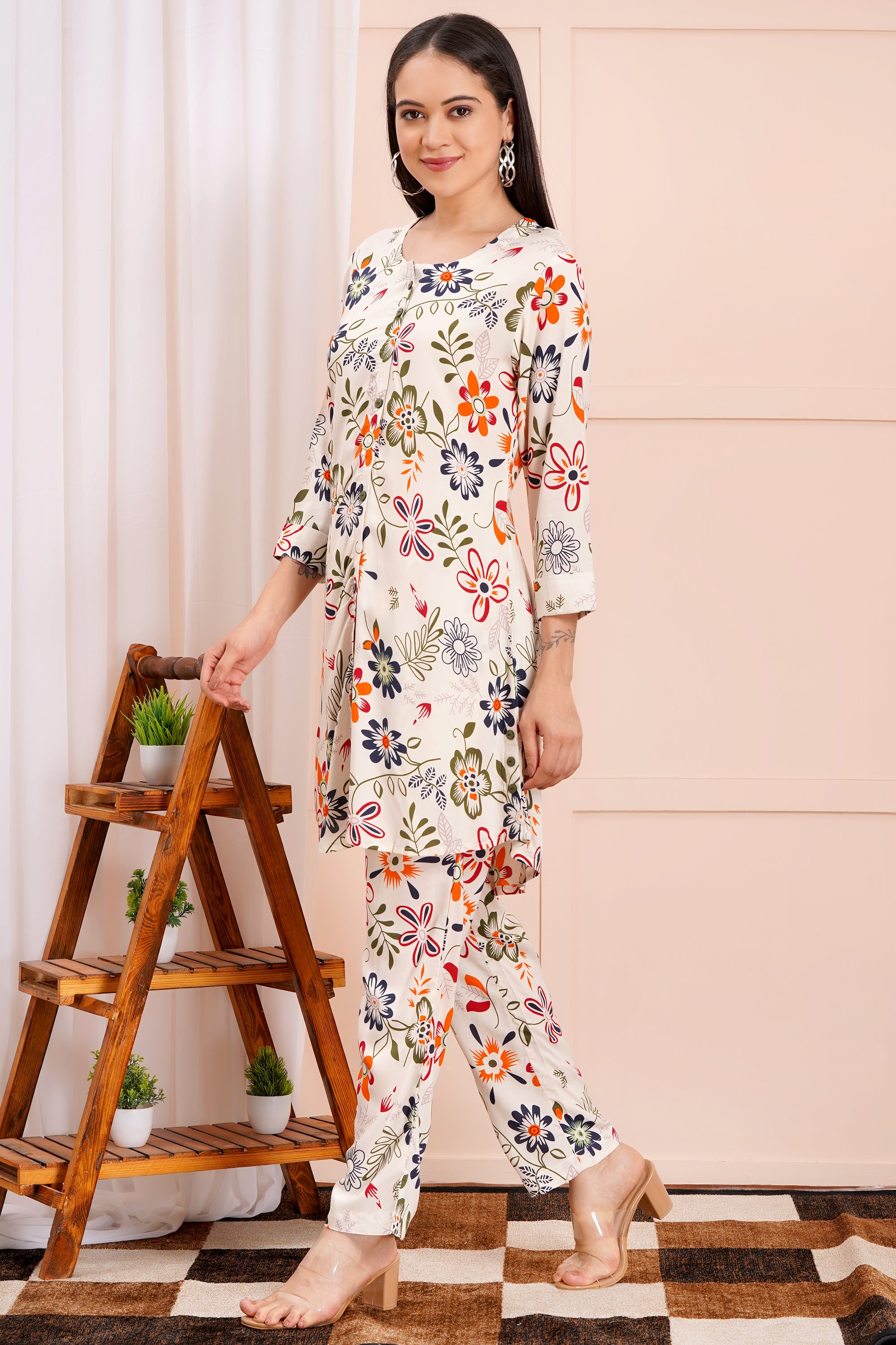 Autumn Bloom Long Co-ord Set