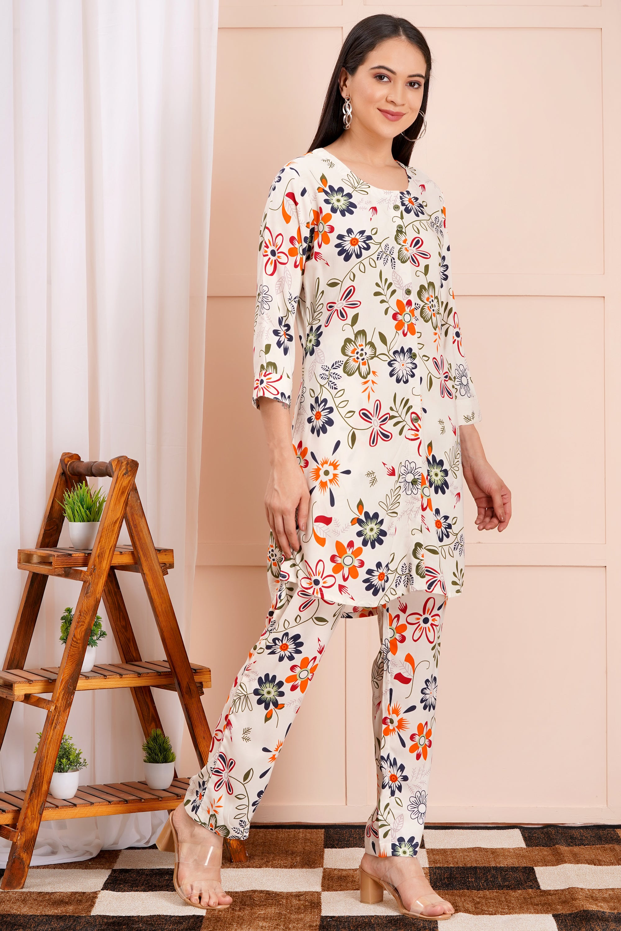 Autumn Bloom Long Co-ord Set
