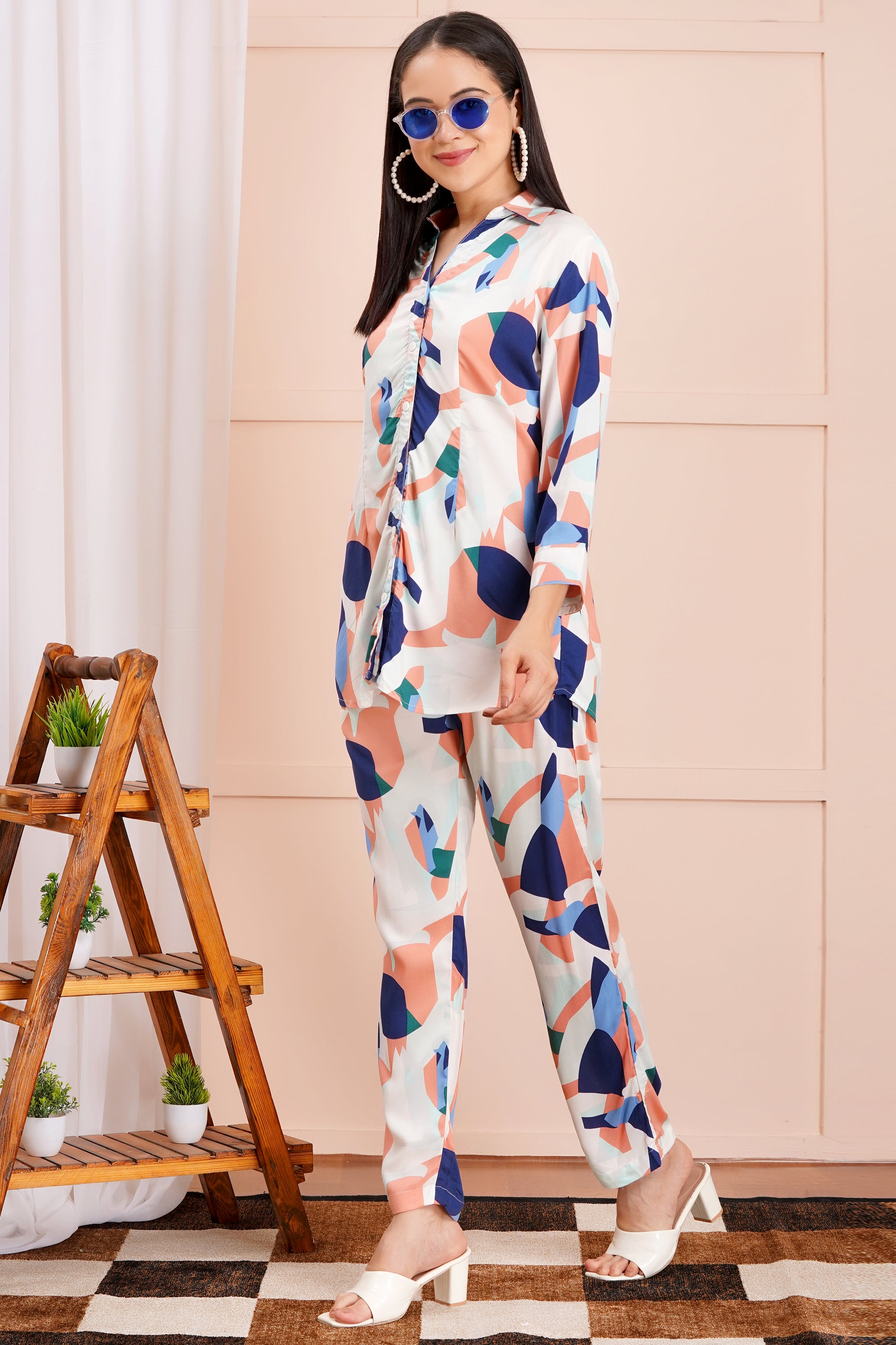 Abstract Print Co-ord Set
