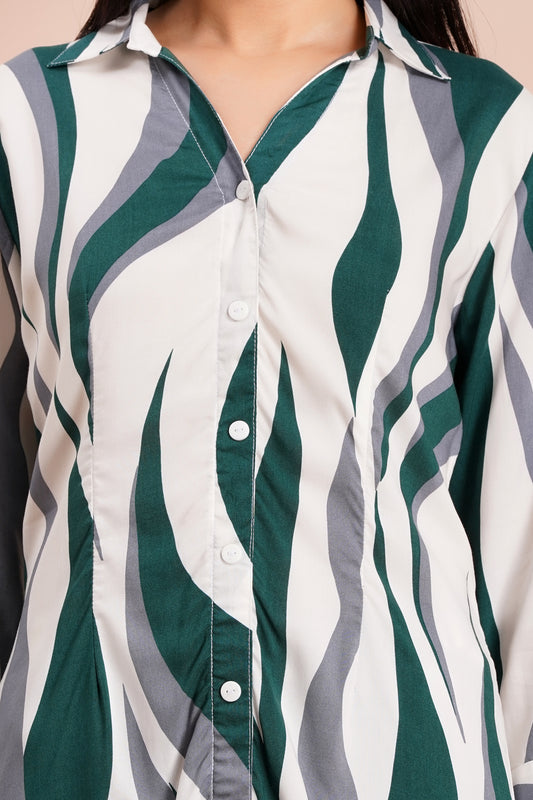 Wavy Wanderer Striped Co-ord Set