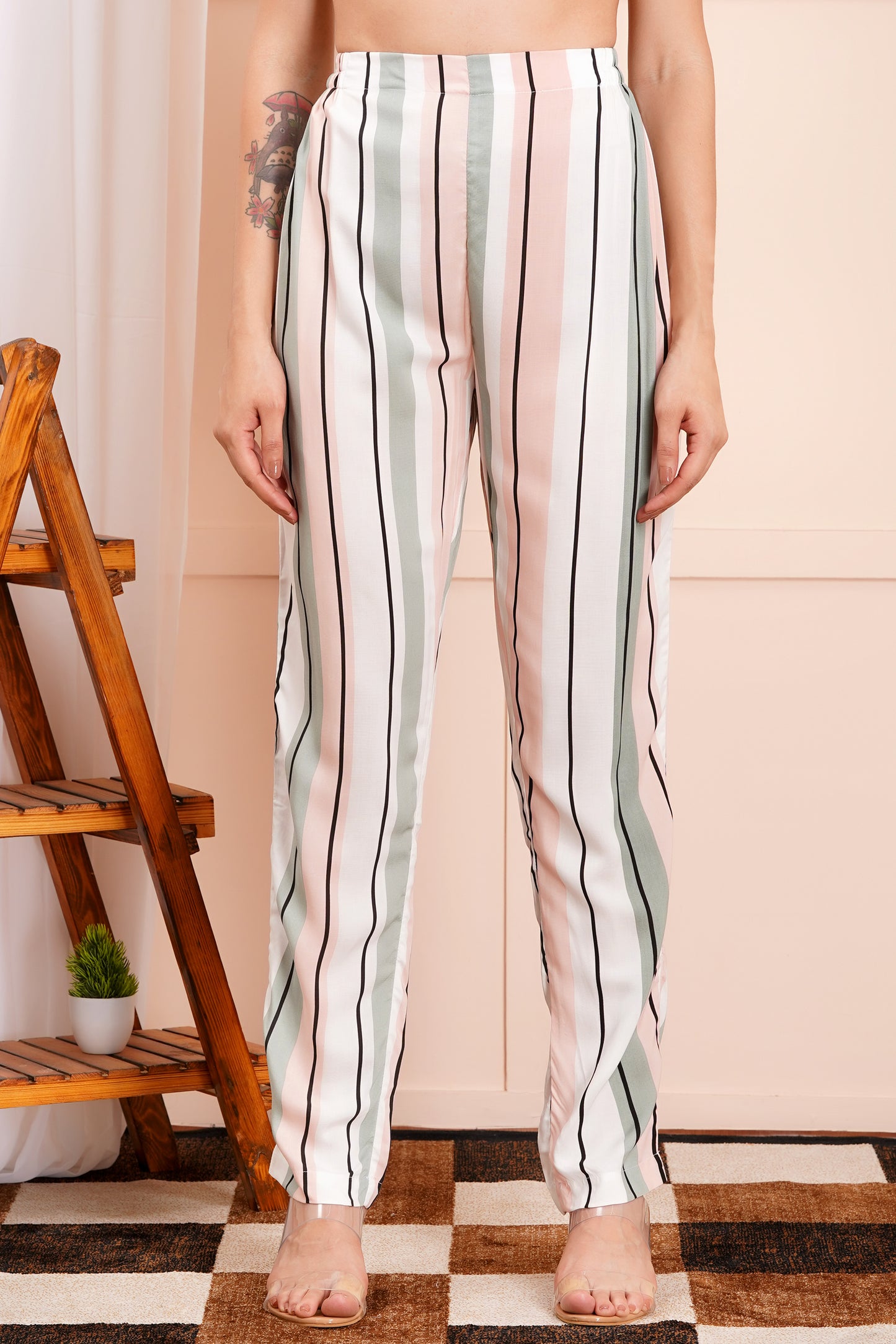 Pastel Pinstripe Co-ord Set