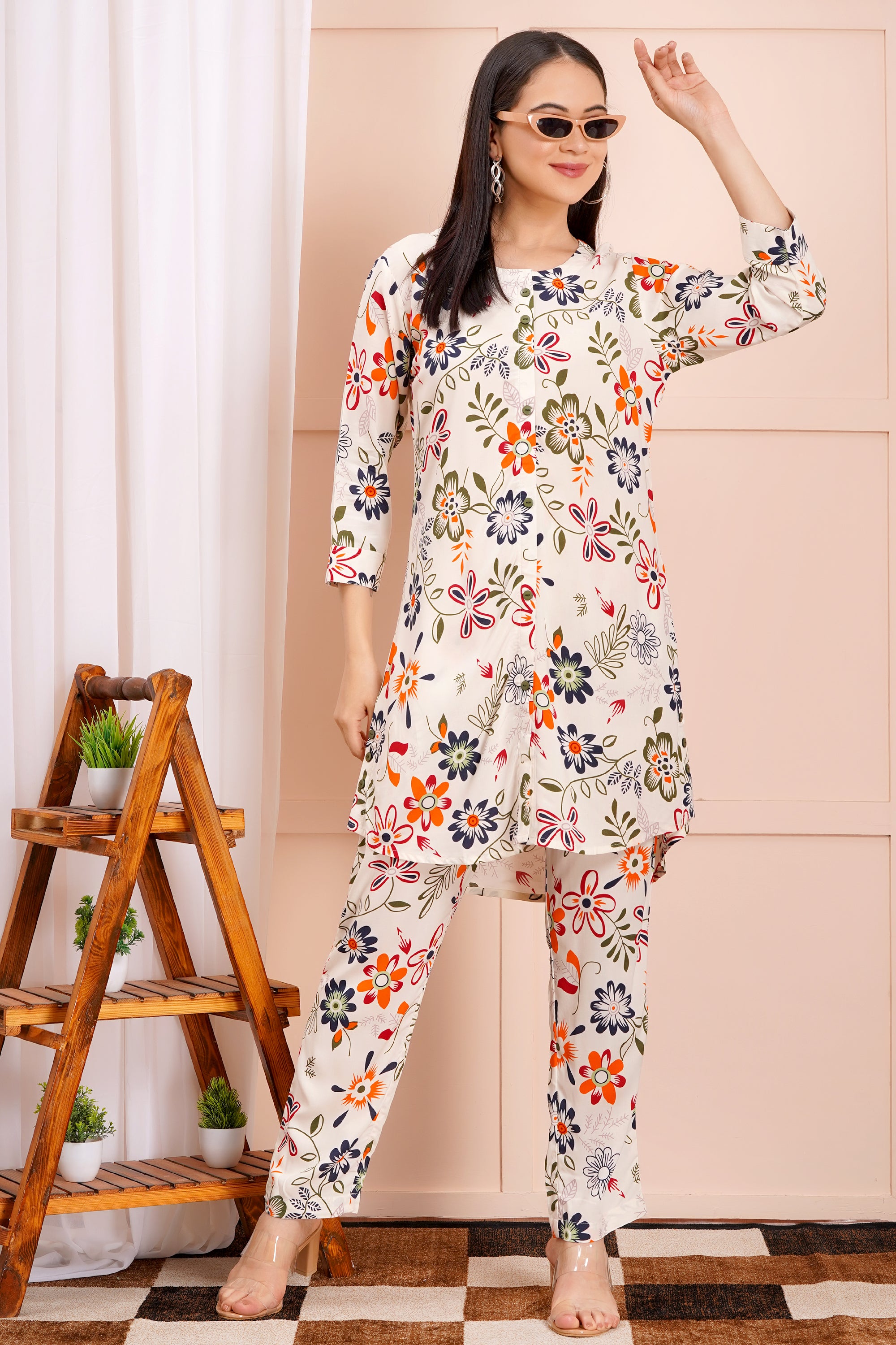 Autumn Bloom Long Co-ord Set
