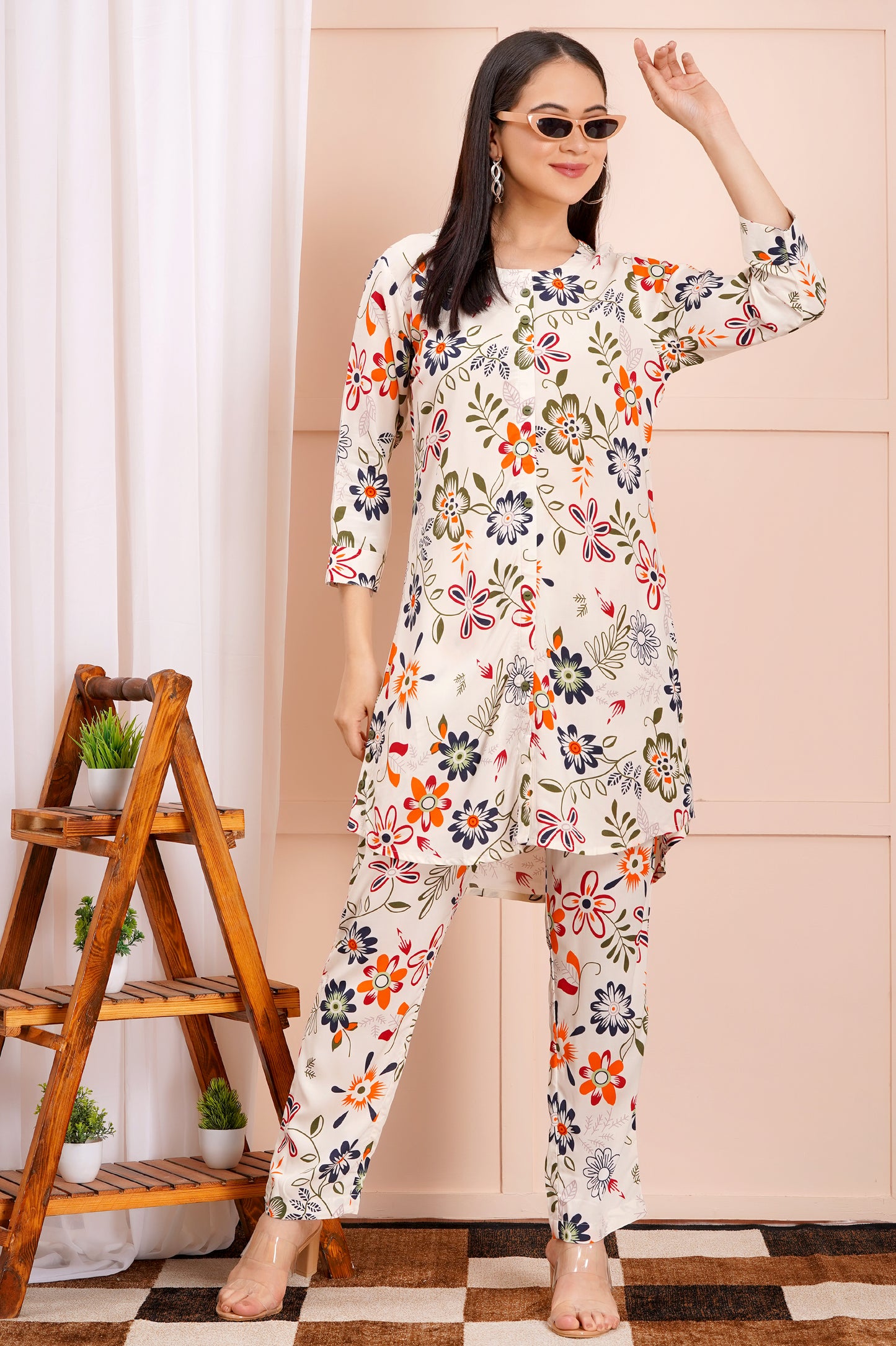 Autumn Bloom Long Co-ord Set